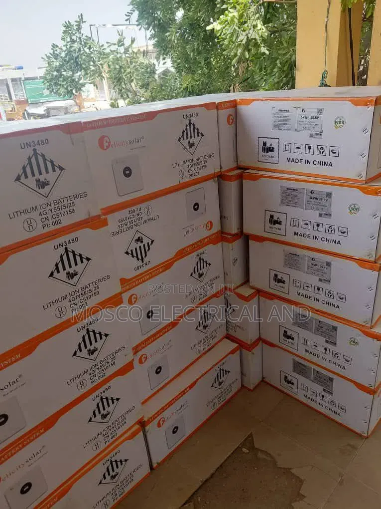 5kwh/24volts Felicity Lithium Ion Solar Batteries