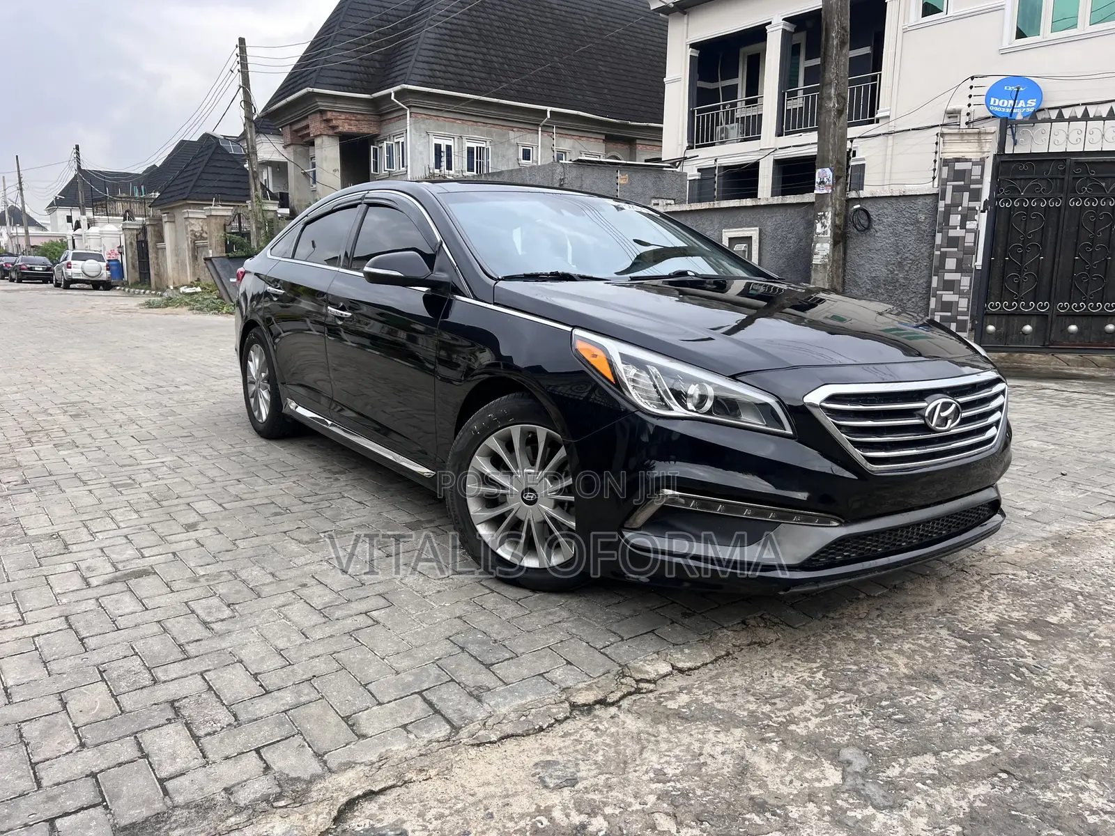 Hyundai Sonata Limited 4dr Sedan (2.4L 4cyl 6A) 2015 Black