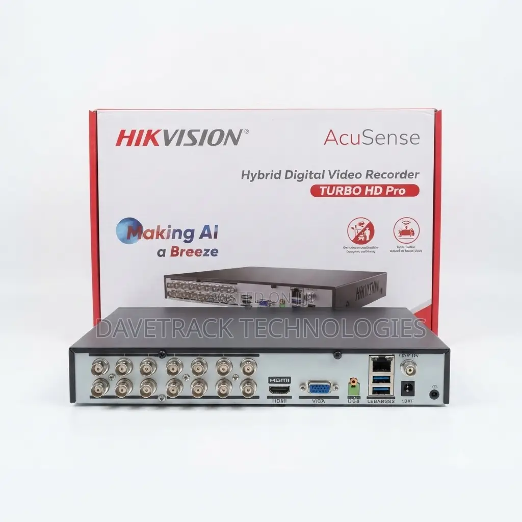 Hikvision 16-Channel AcuSense Turbo HD DVR iDS-7216HQHI-M1/XT