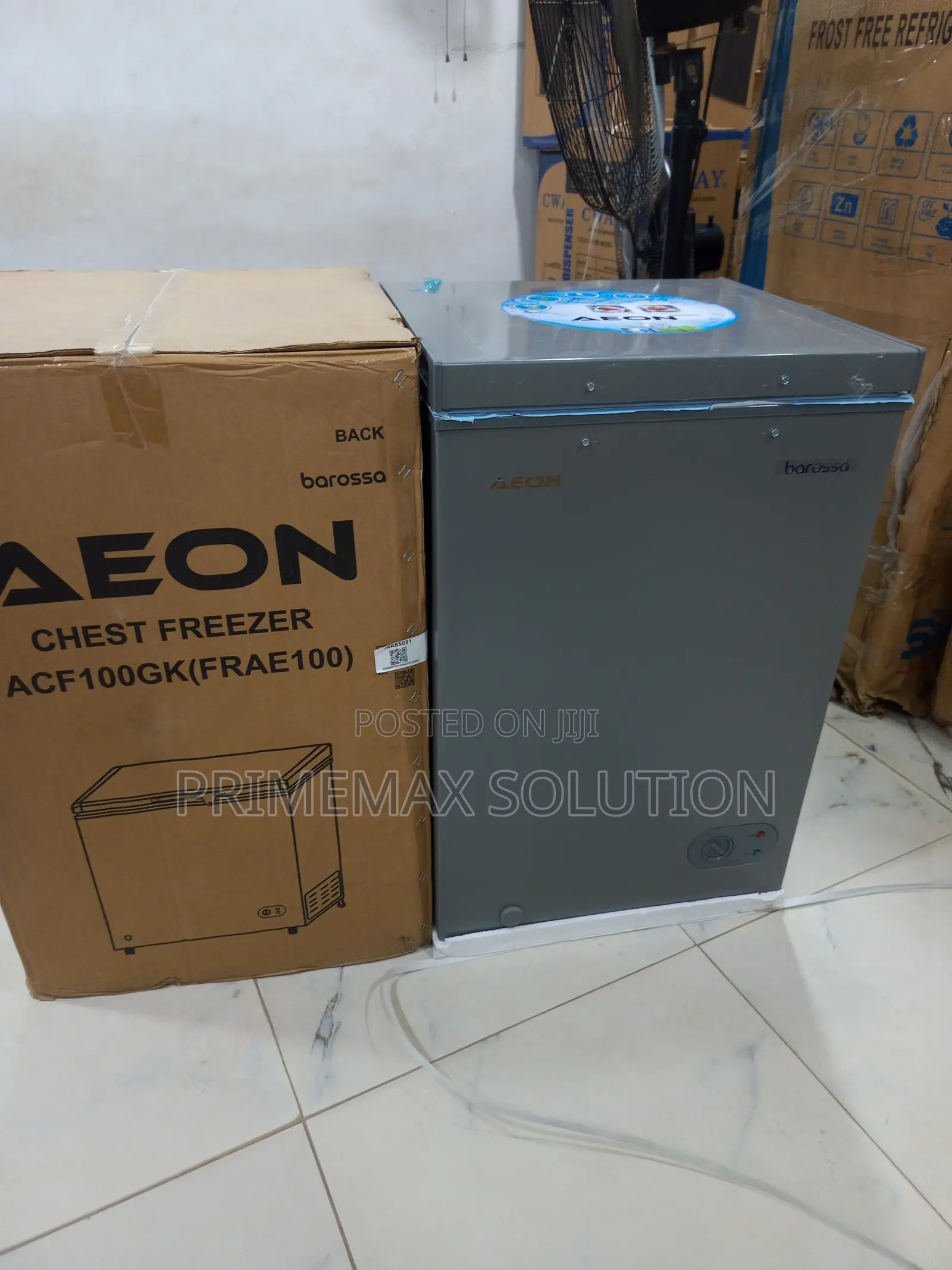 AEON 100L Chest Freezer: Ultimate Space-Saving Frozen Storage.