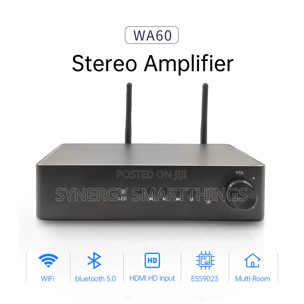 60w X2 Multi Room Amplifier-iHomeLife - Works With Alexa