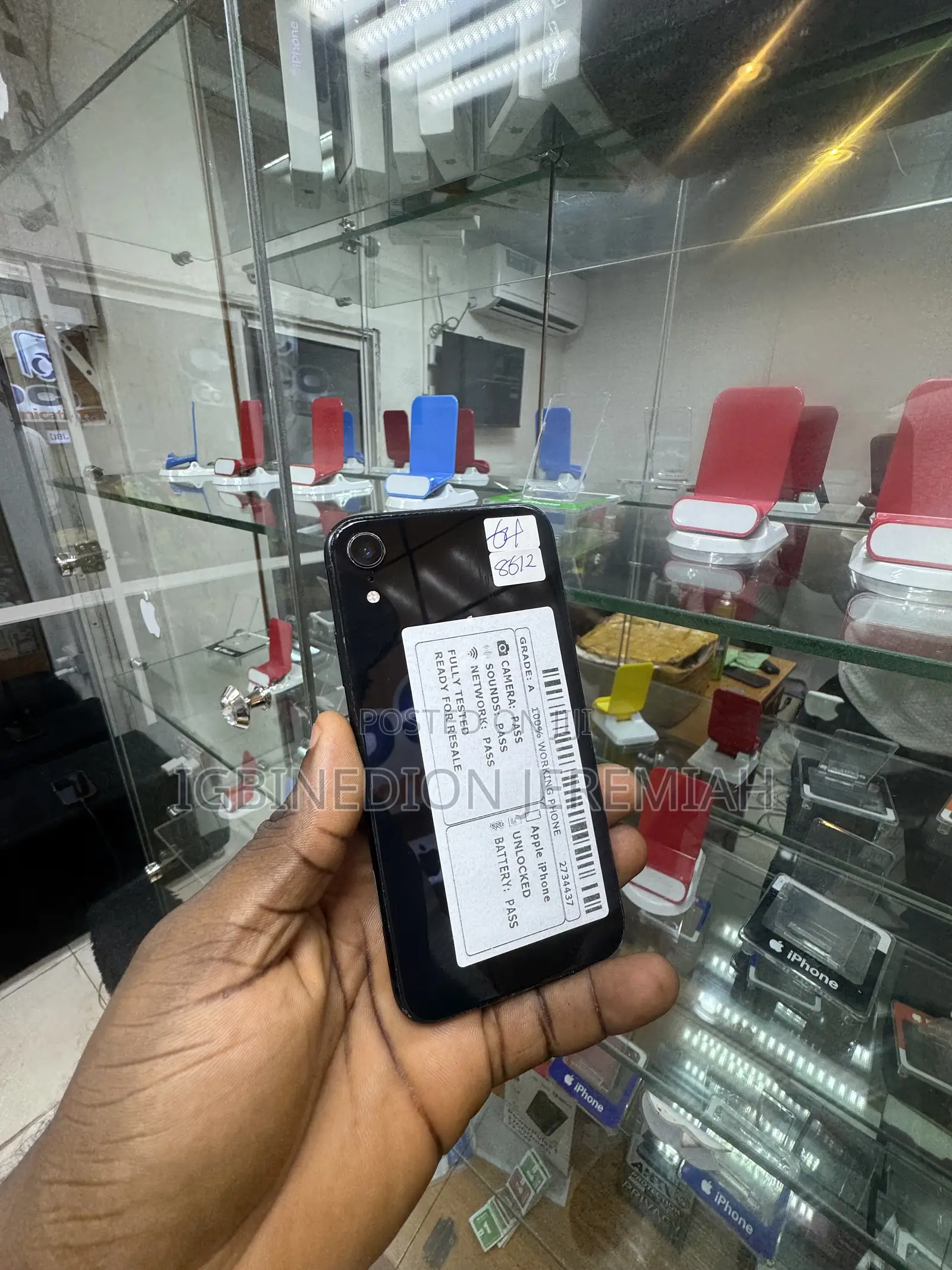 Apple iPhone XR 64 GB Black
