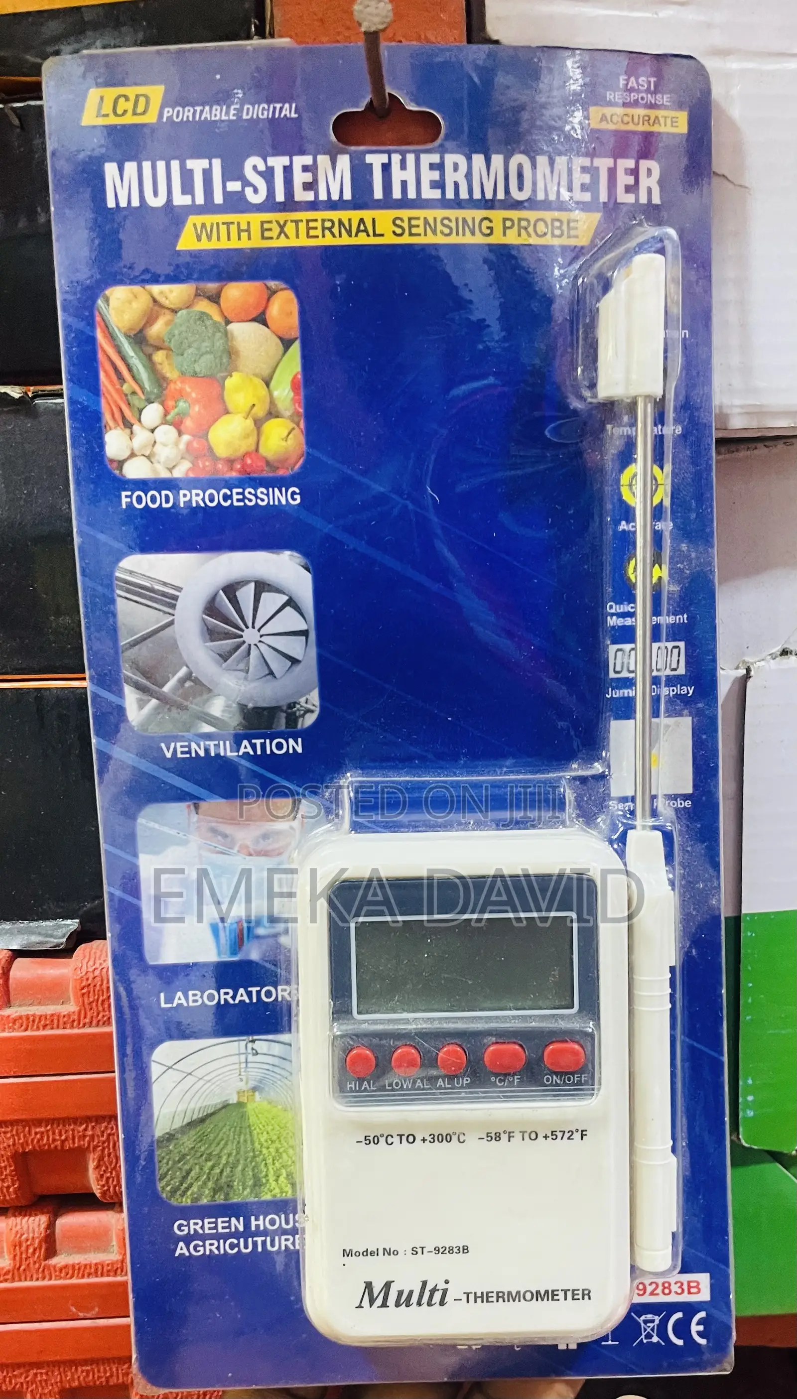 Digital Multi-Stem Thermometer.
