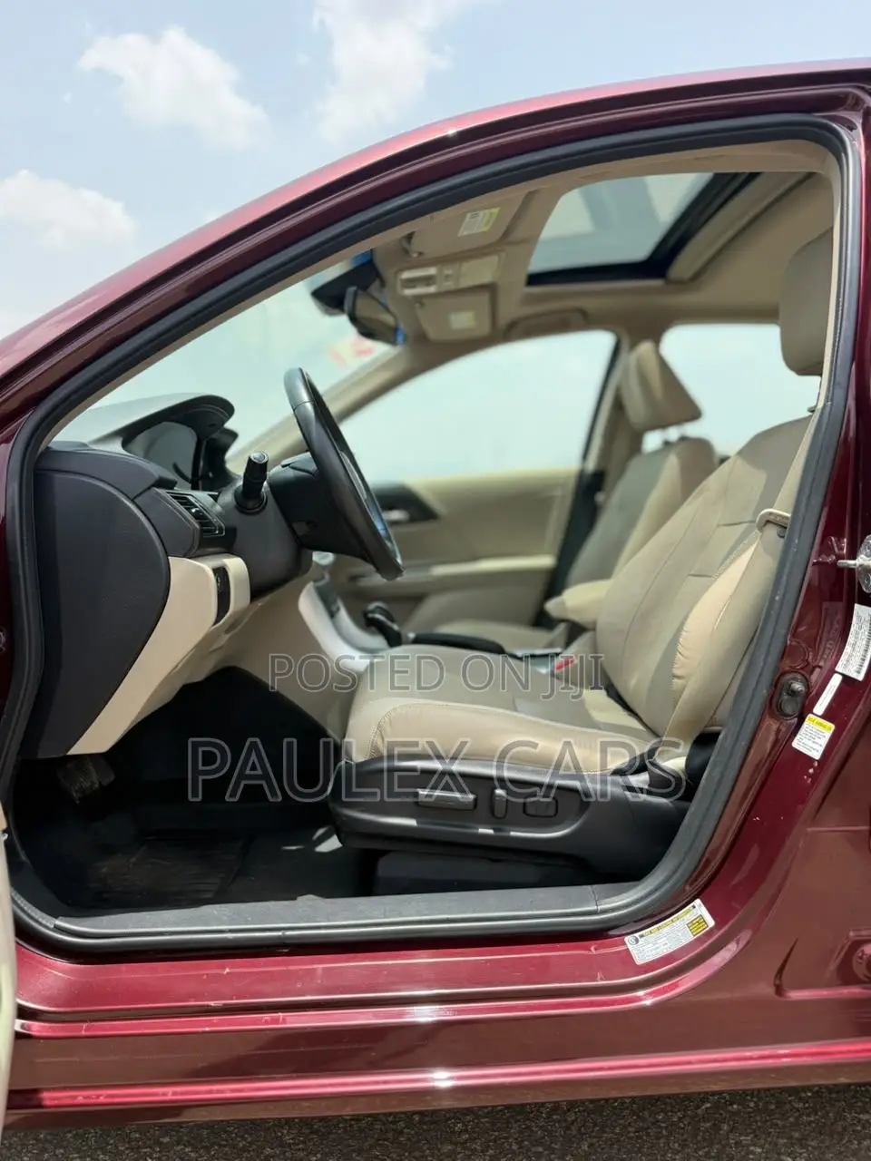 Honda Accord Touring 4dr Sedan FWD (3.5L 6cyl 6A) 2013 Maroon