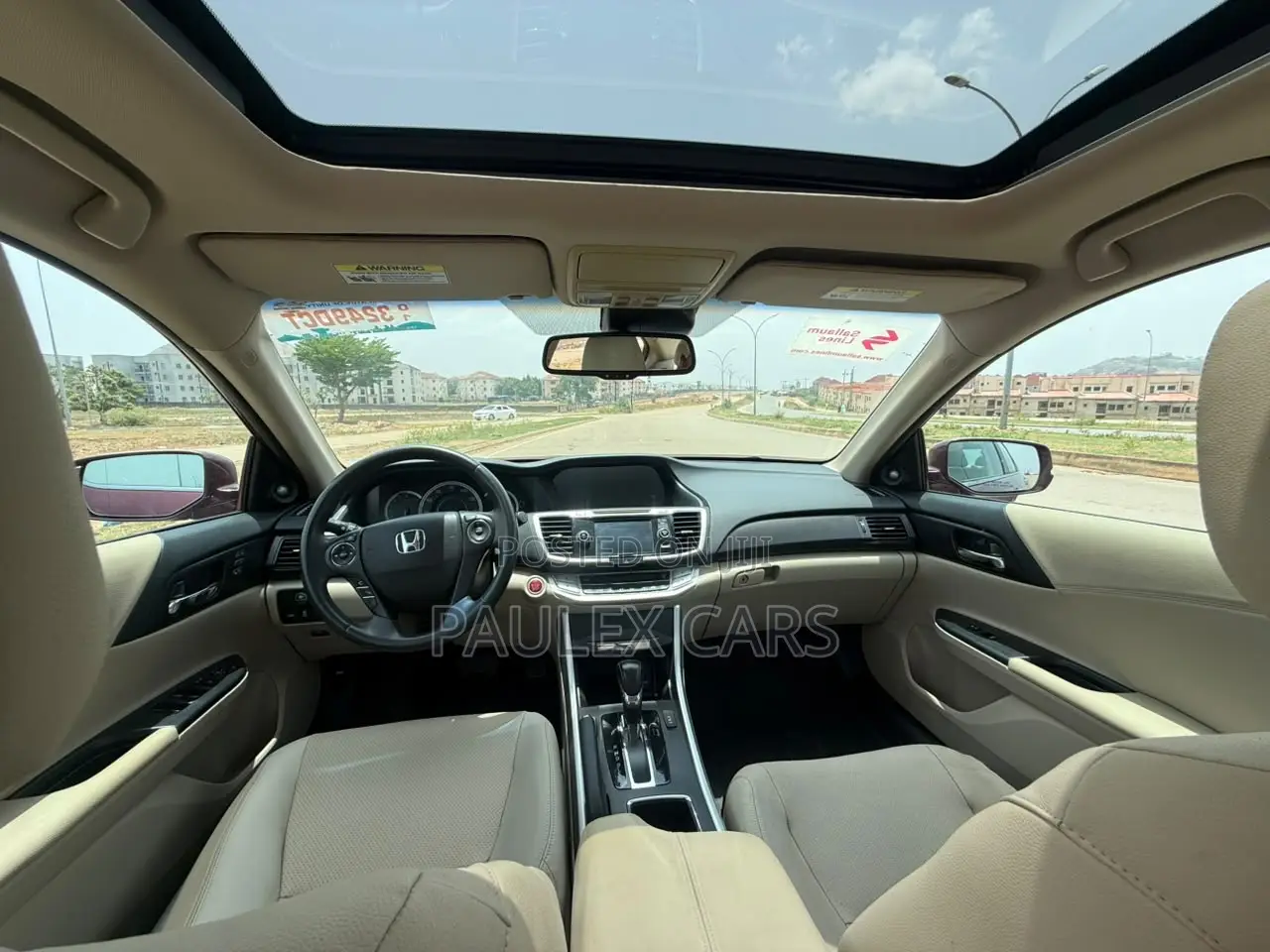 Honda Accord Touring 4dr Sedan FWD (3.5L 6cyl 6A) 2013 Maroon