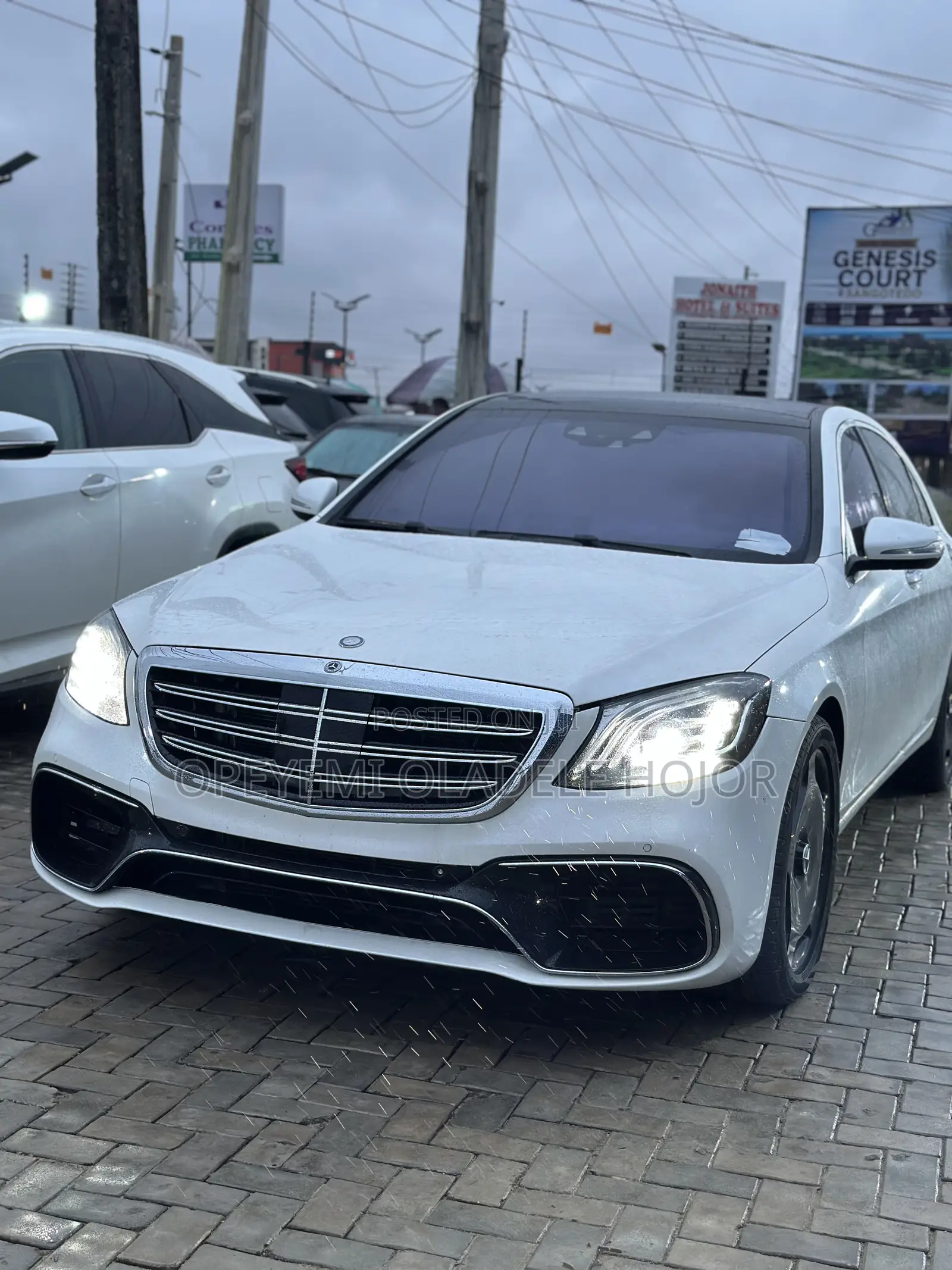 Mercedes-Benz S-Class S 550 2014 White