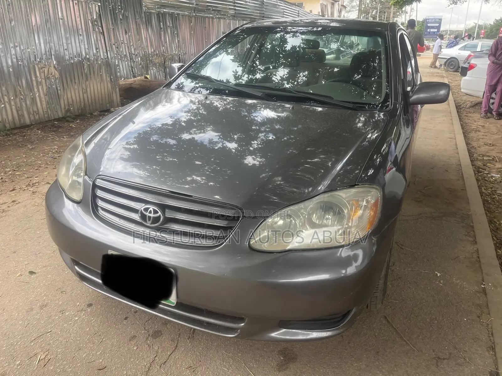 Toyota Corolla Sedan 2003 Gray