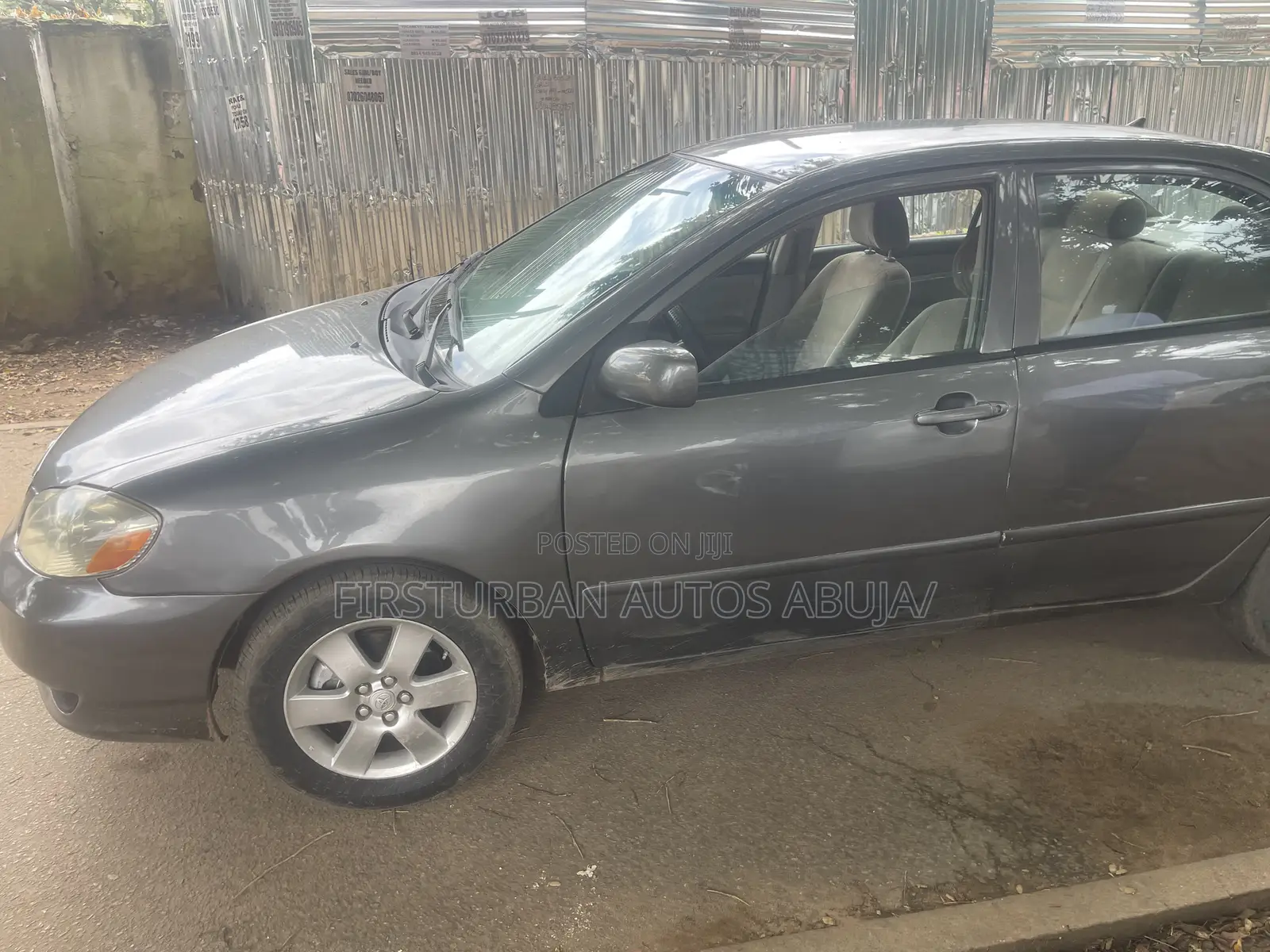 Toyota Corolla Sedan 2003 Gray