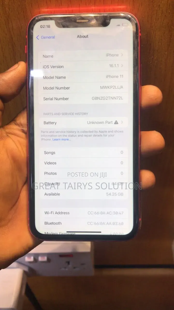 Apple iPhone 11 64 GB Red