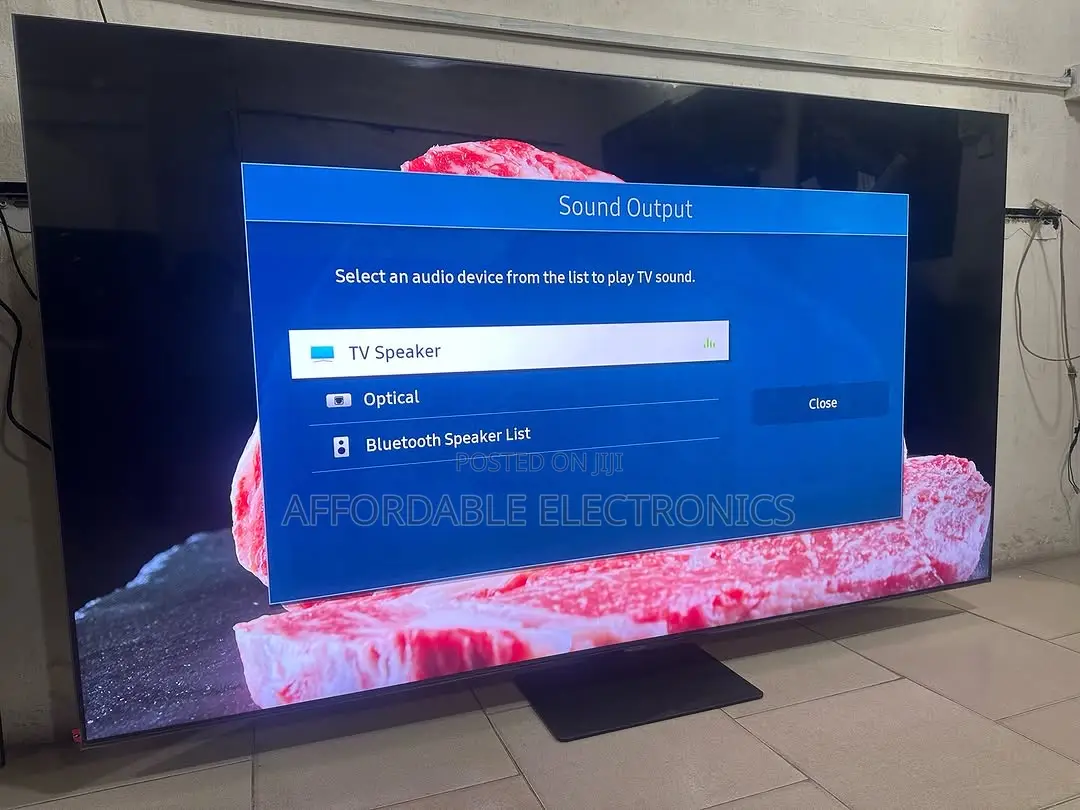 85” Samsung Qled Q80t Display Smart TV With Vde Tested Engine