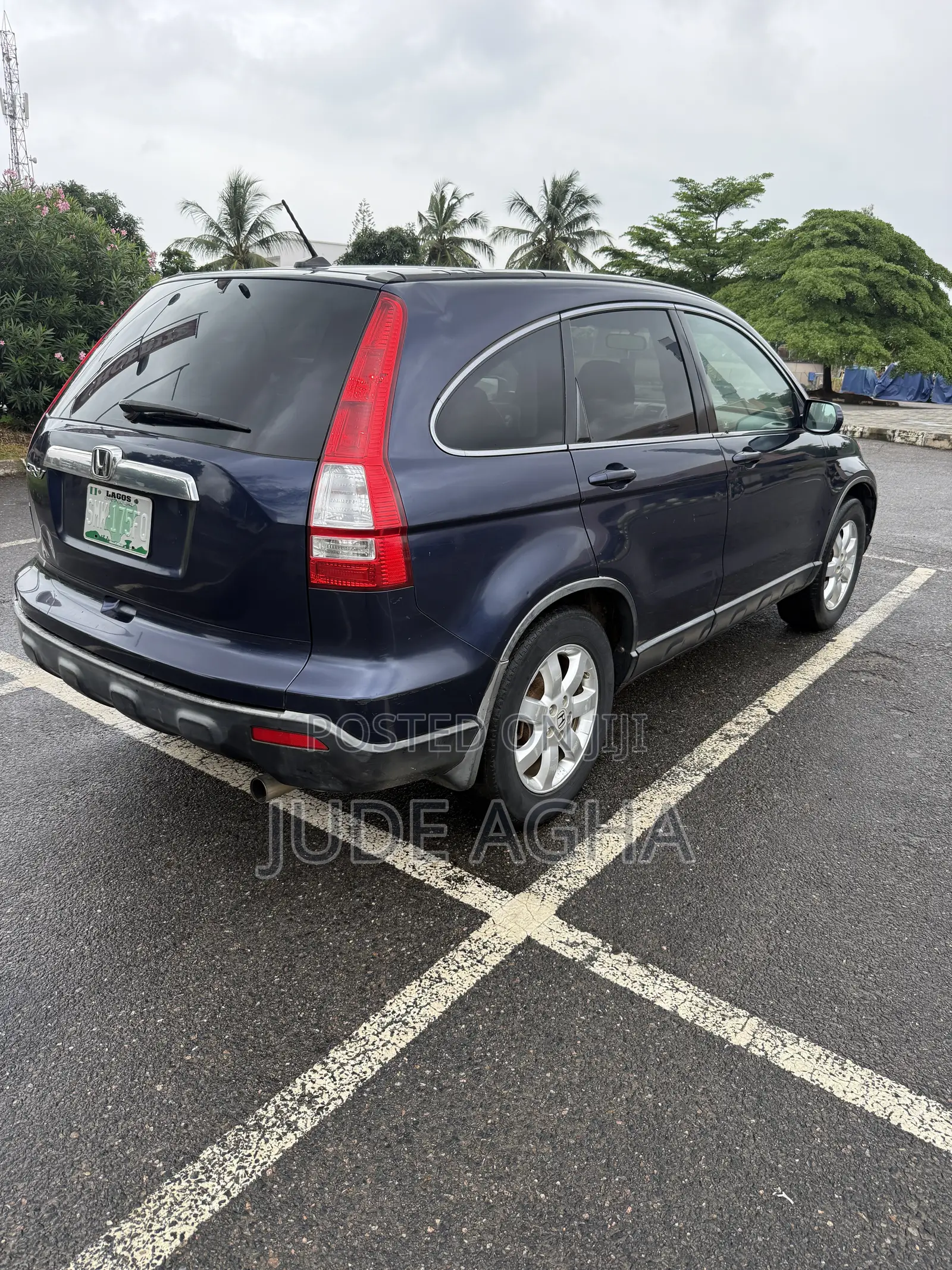 Honda CR-V EX-L 4WD Automatic 2007 Blue