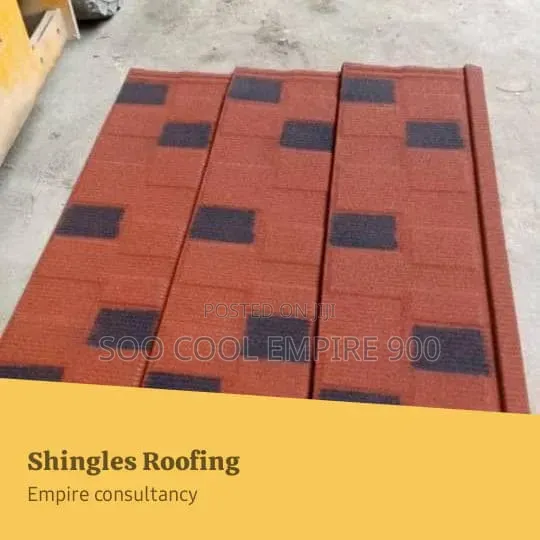 Red and Black Patch Shingles