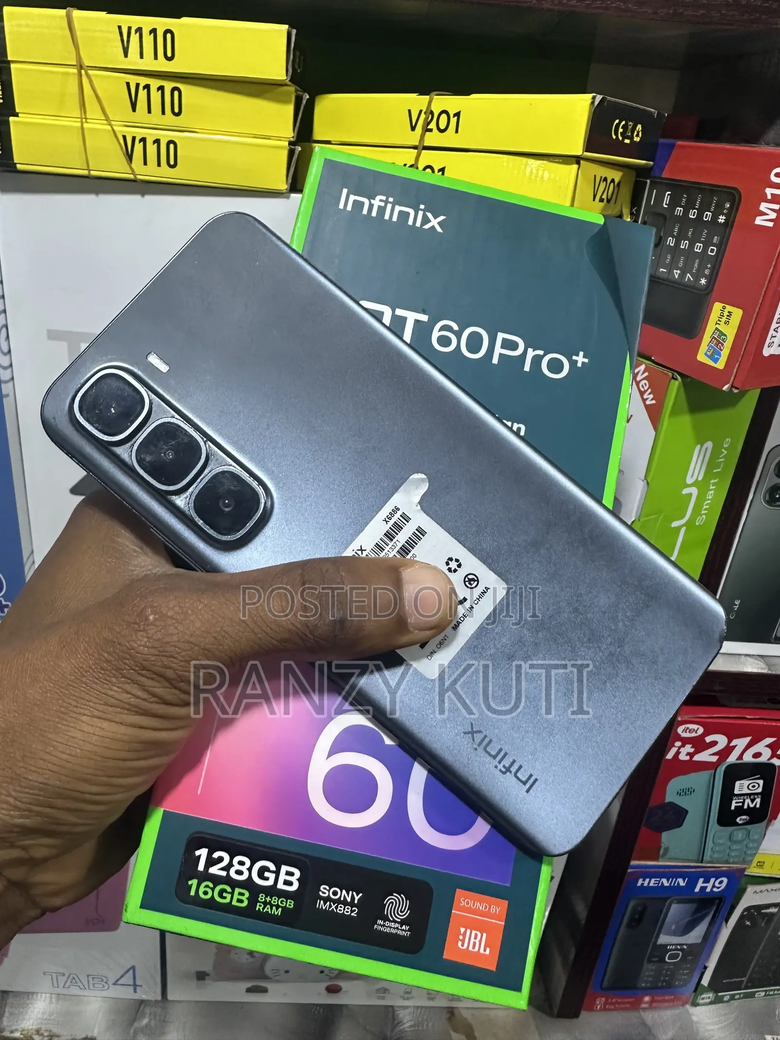 Infinix Hot 60 Pro+ 128 GB Black