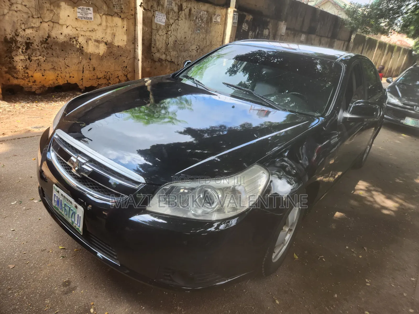 Chevrolet Epica 2007 Black