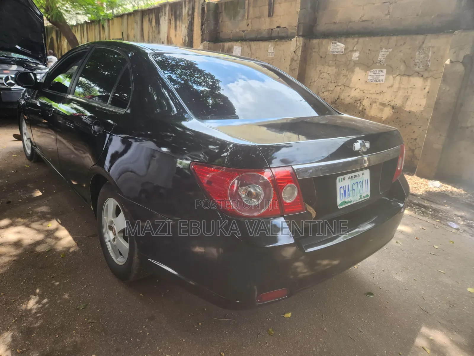 Chevrolet Epica 2007 Black