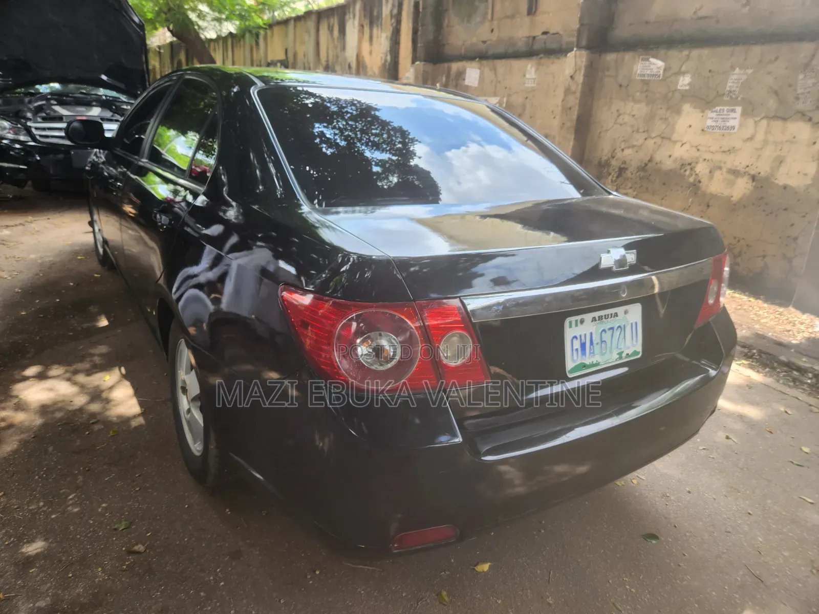 Chevrolet Epica 2007 Black