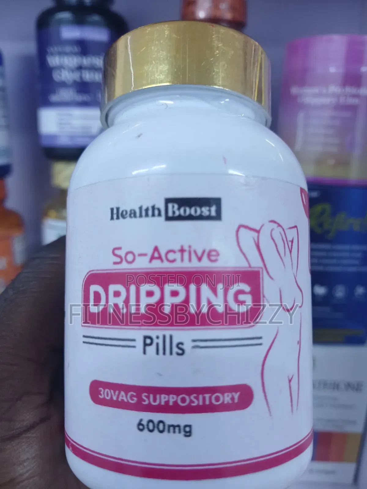 So Active Dripping Pills 600mg X 30 Suppositories