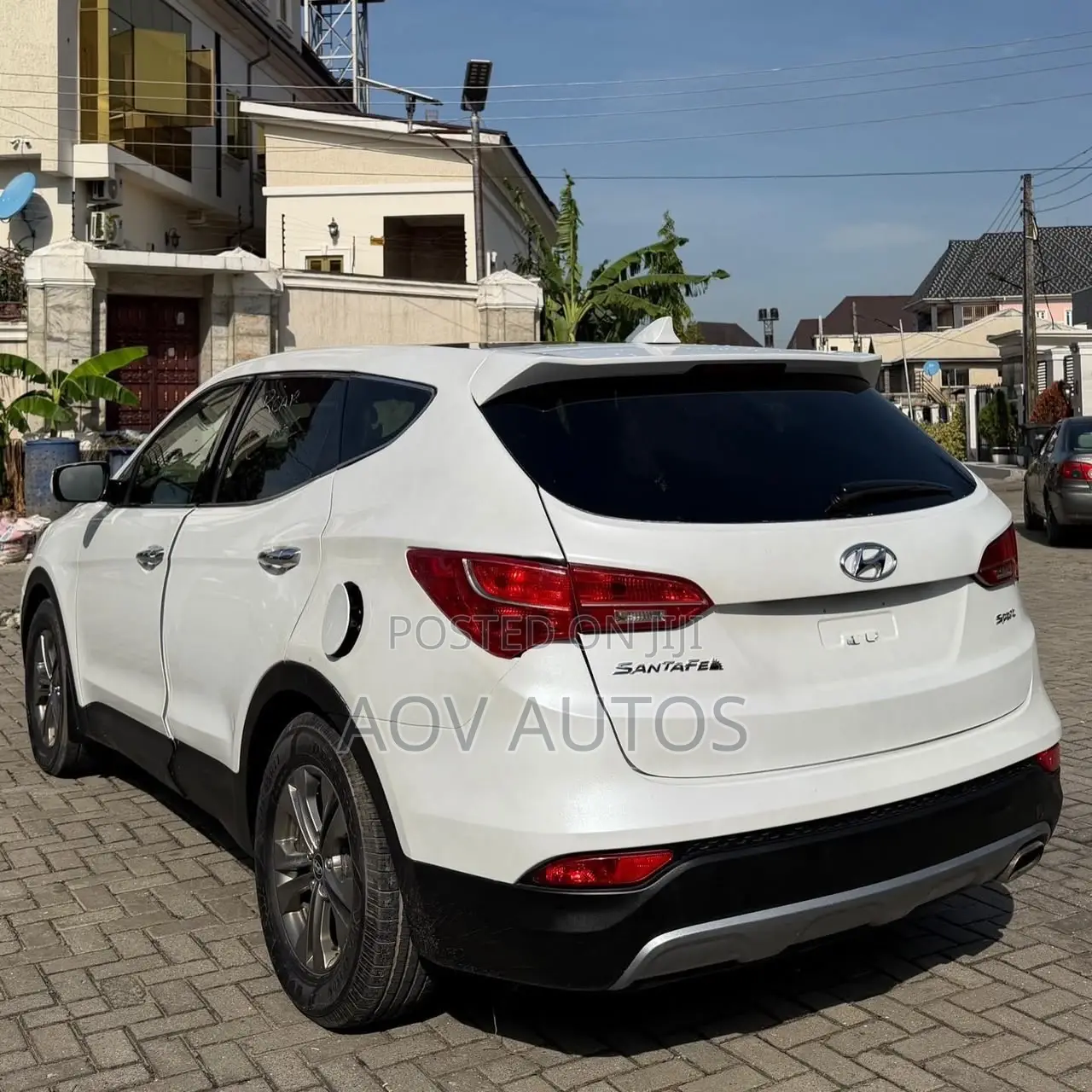 Hyundai Santa Fe 2015 White