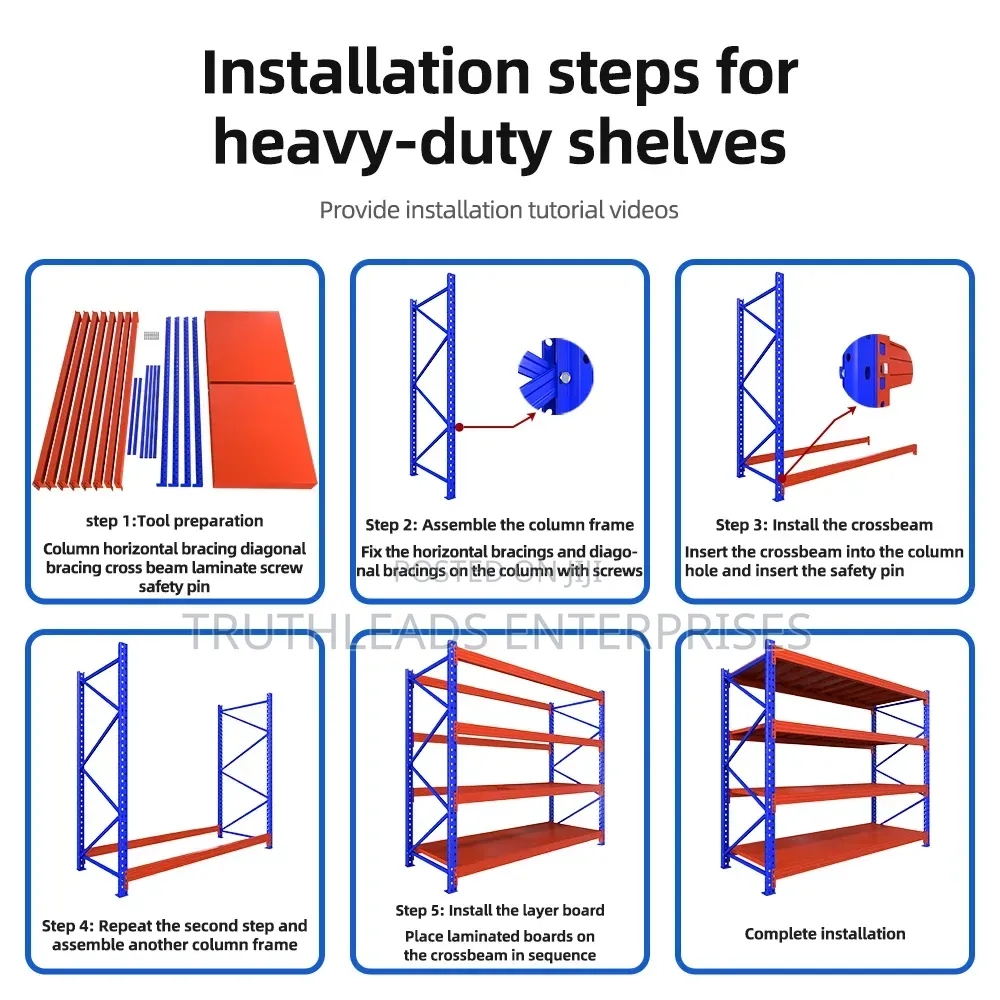Number 1 Ranked Heavy Duty Metal Storage Racking System