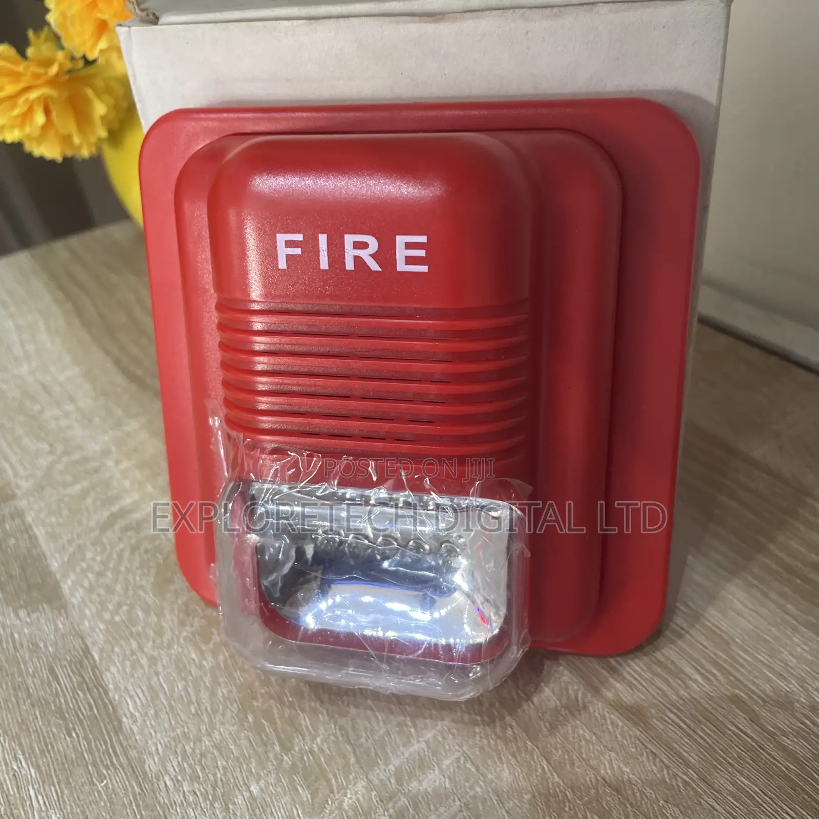 Fire Alarm Sounder Siren With FlashLight