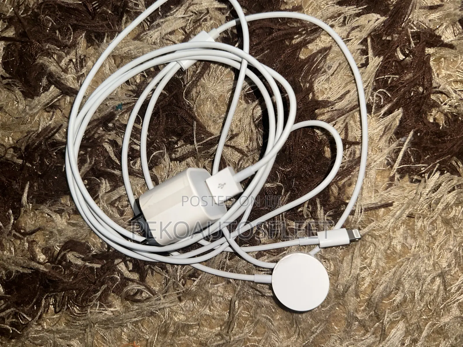 Apple Watch iPhone Charger - 2 in 1 USB C