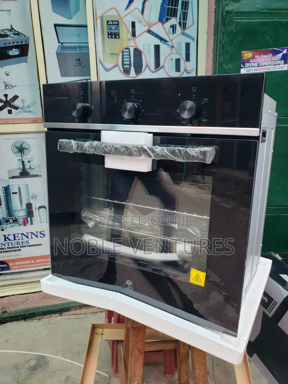 Original GS Built-in Electric and Gas Oven With Airfryer 75L 60X90cm
