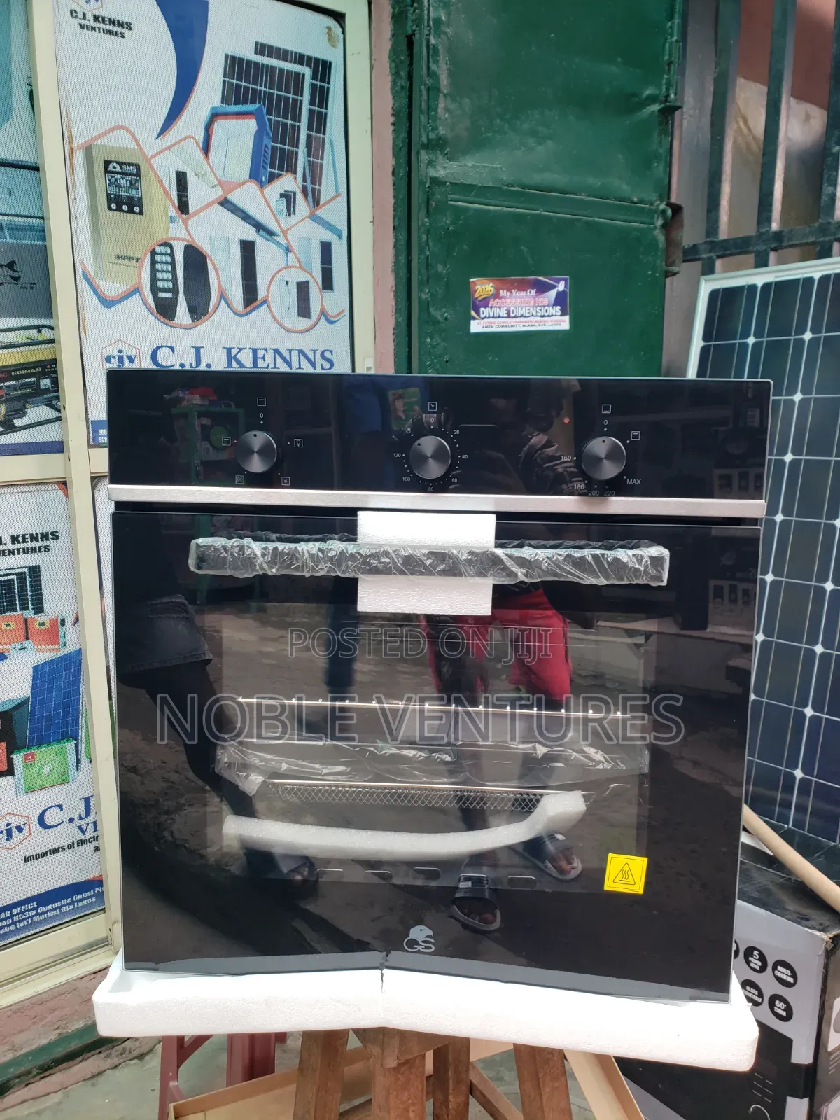Original GS Built-in Electric and Gas Oven With Airfryer 75L 60X90cm