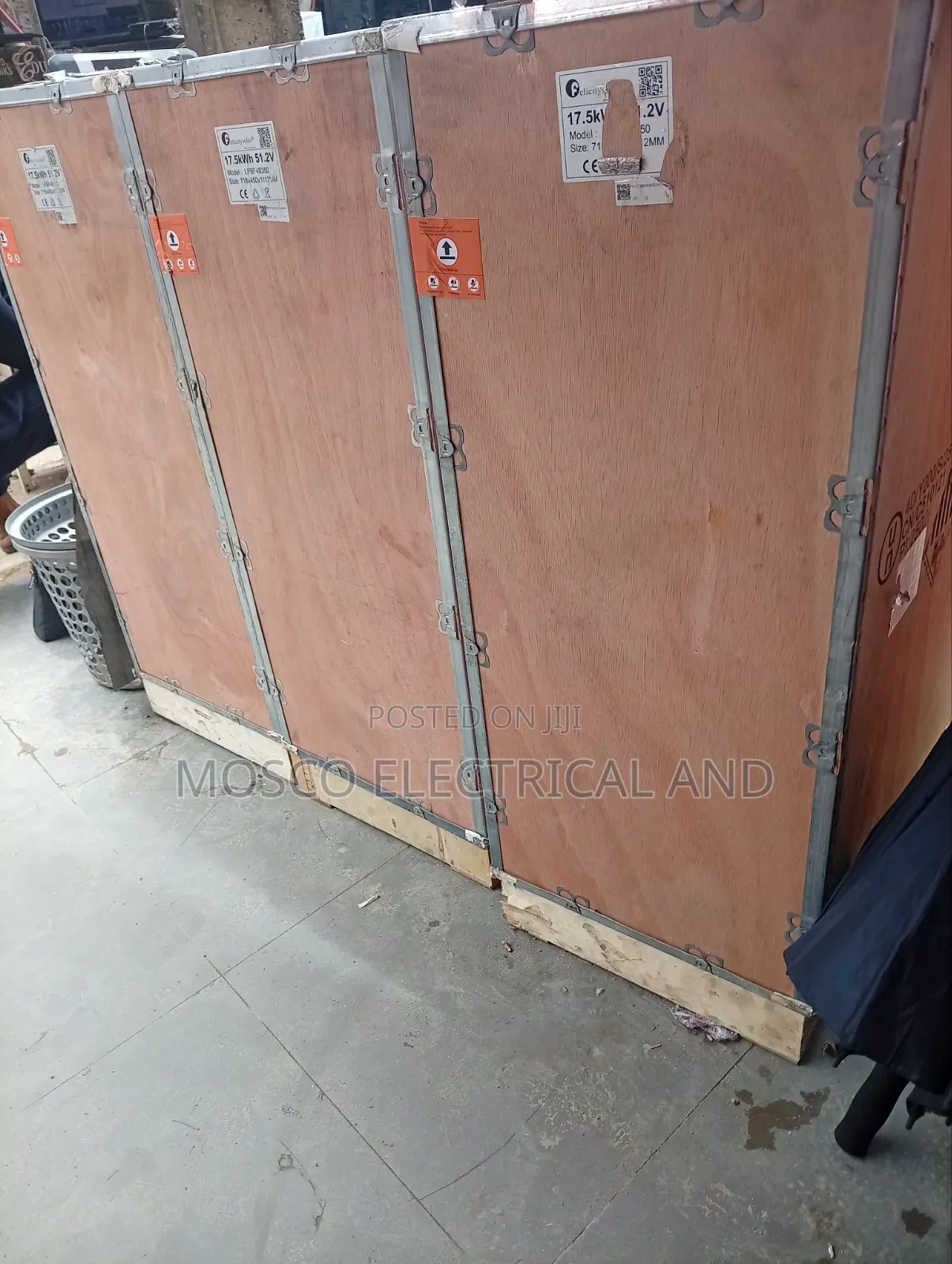 17kwh/51.2volts Felicity Lithium Ion Solar Batteries