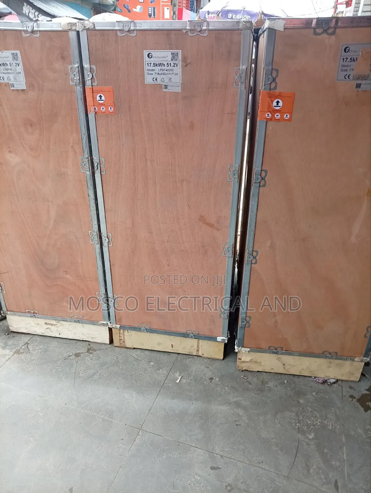 17kwh/51.2volts Felicity Lithium Ion Solar Batteries