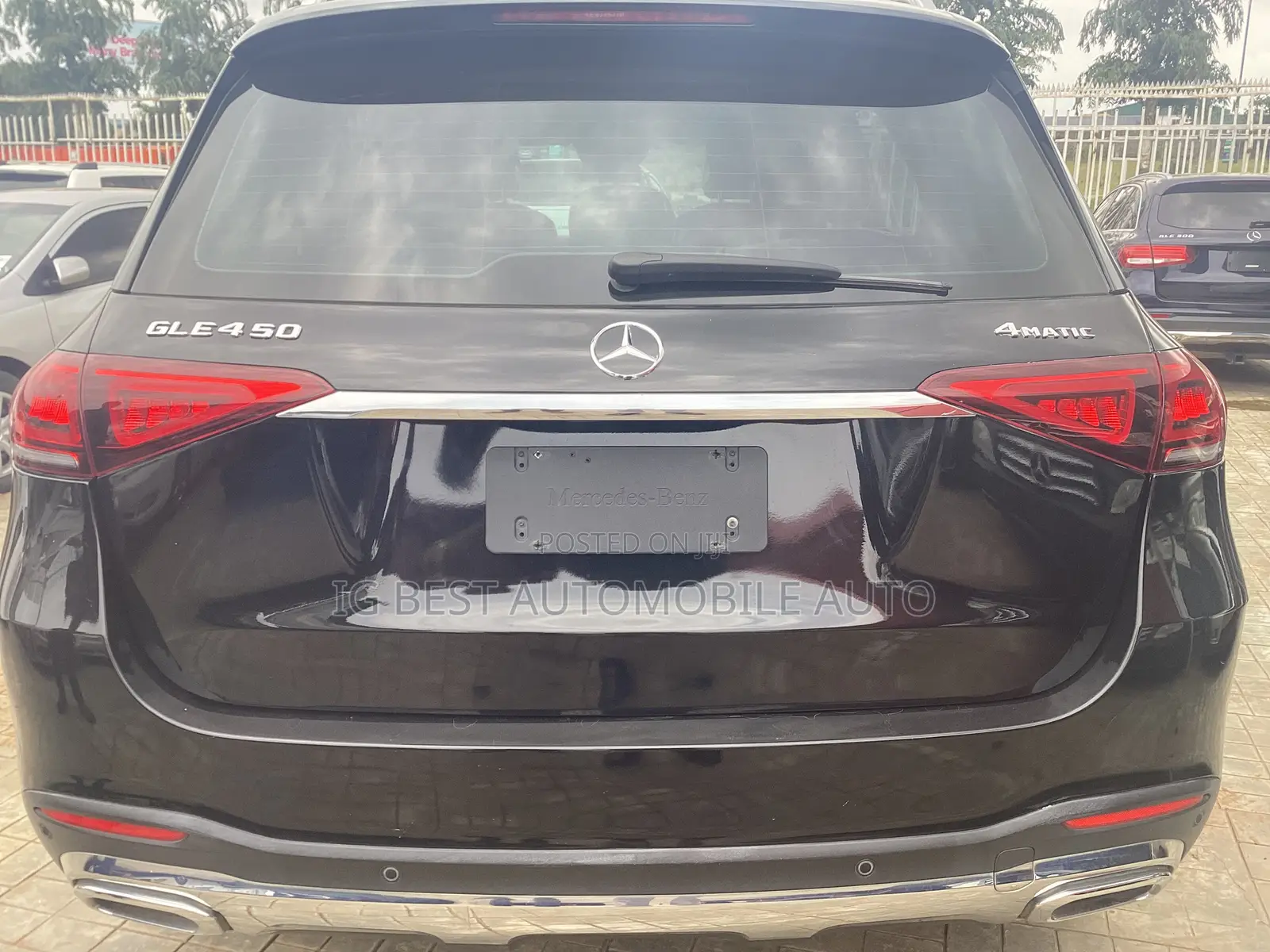 Mercedes-Benz GLE-Class GLE 450 4MATIC 2022 Black