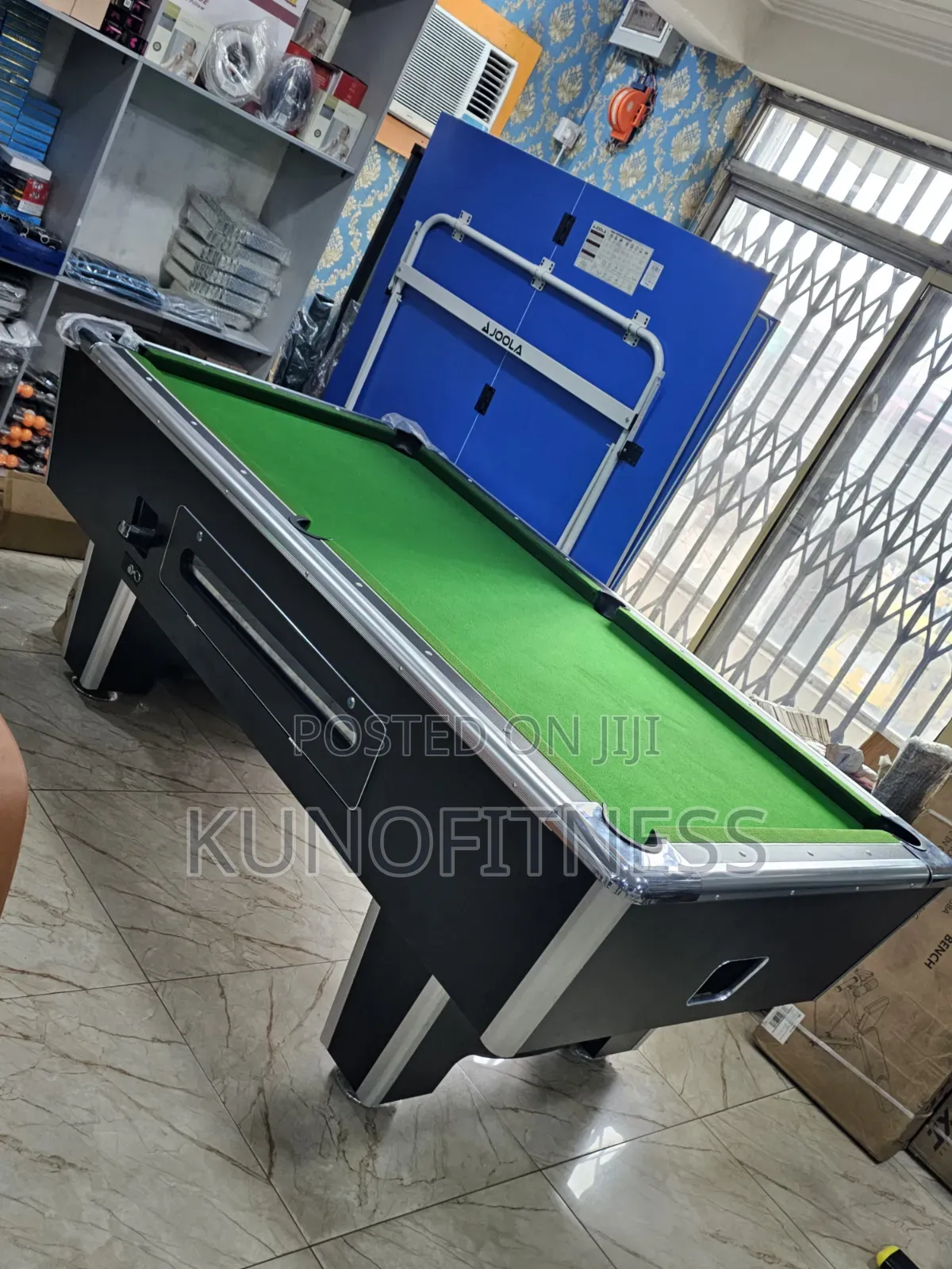 7ft/8ft Coin-Operated Snooker Table – British Marble Board