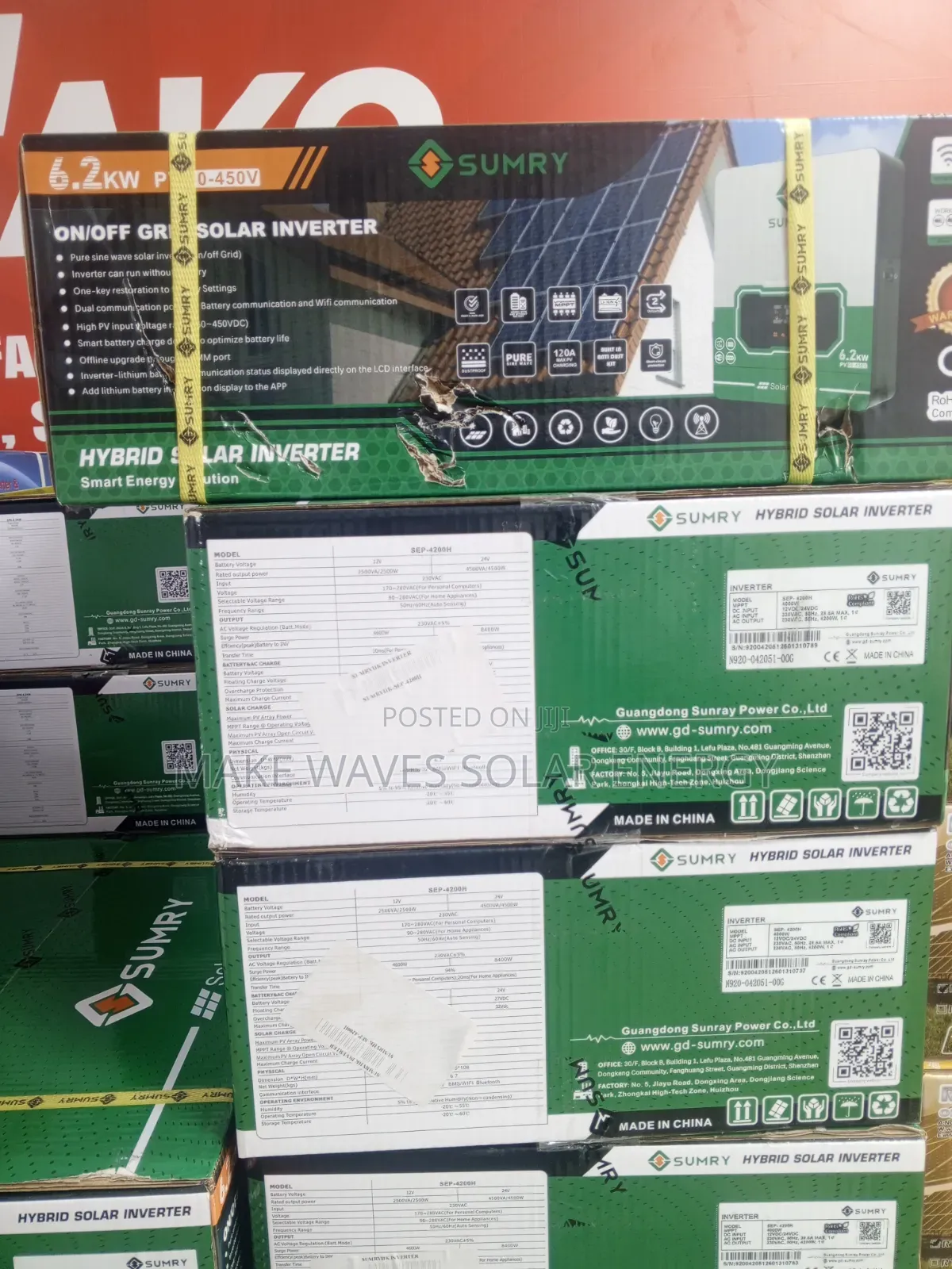 6.2kva 24v Sumry Inverter Hybrid