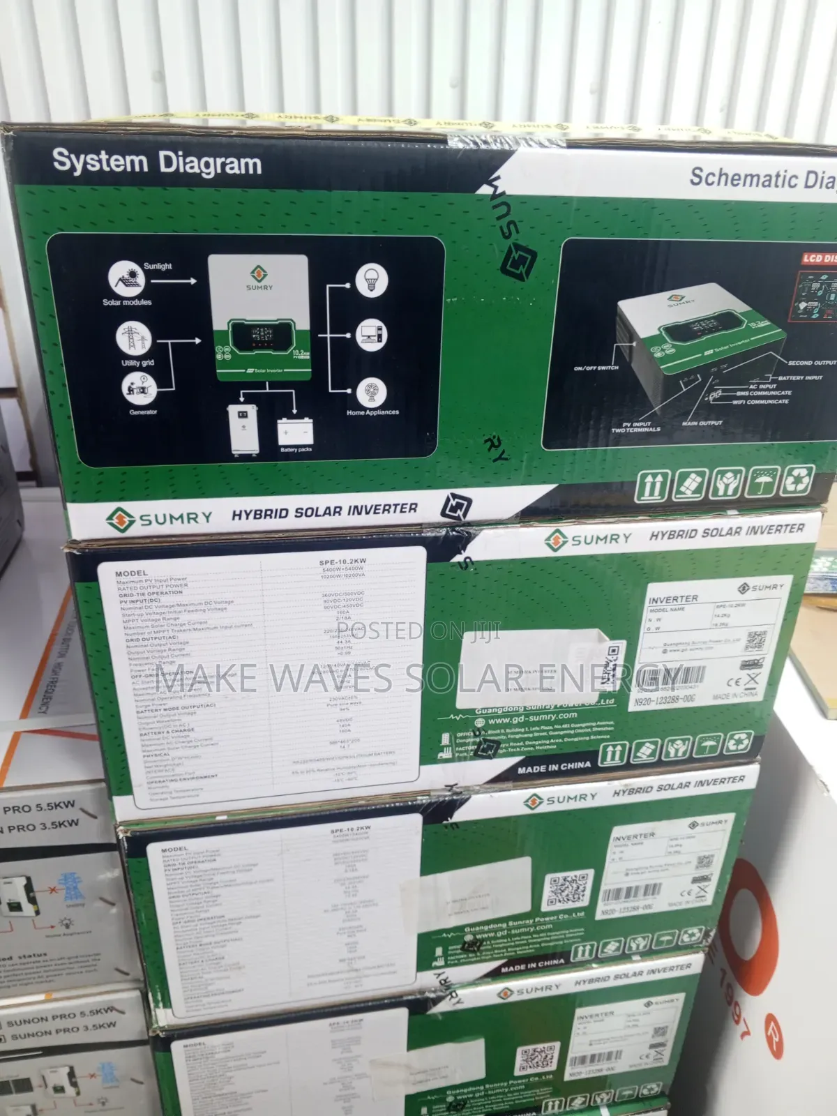 10.2kva Sumry Inverter 48v Hybrid