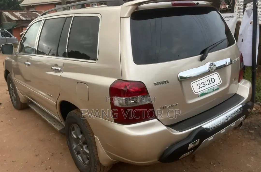 Toyota Highlander Limited V6 4x4 2007 Gold