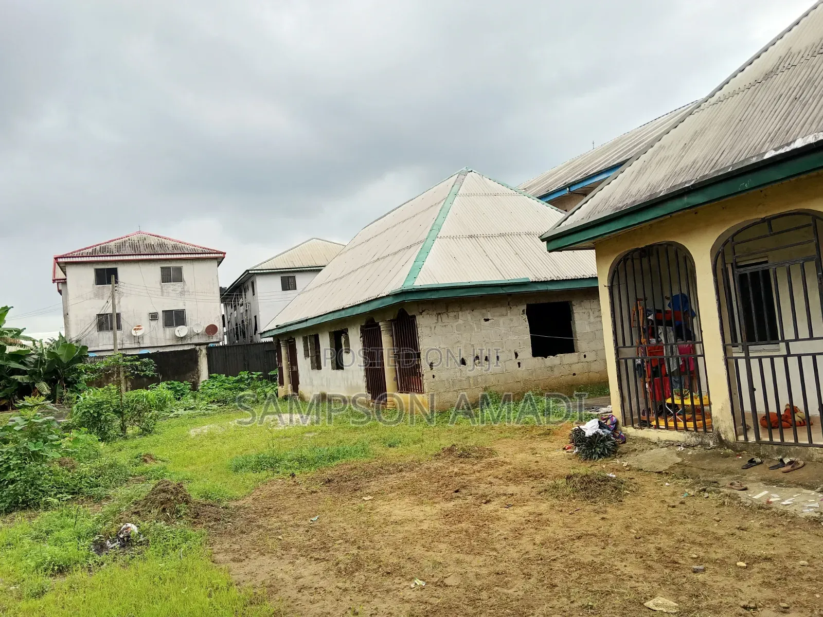Four and Half Plot of Land for Sale With Buildings Inside