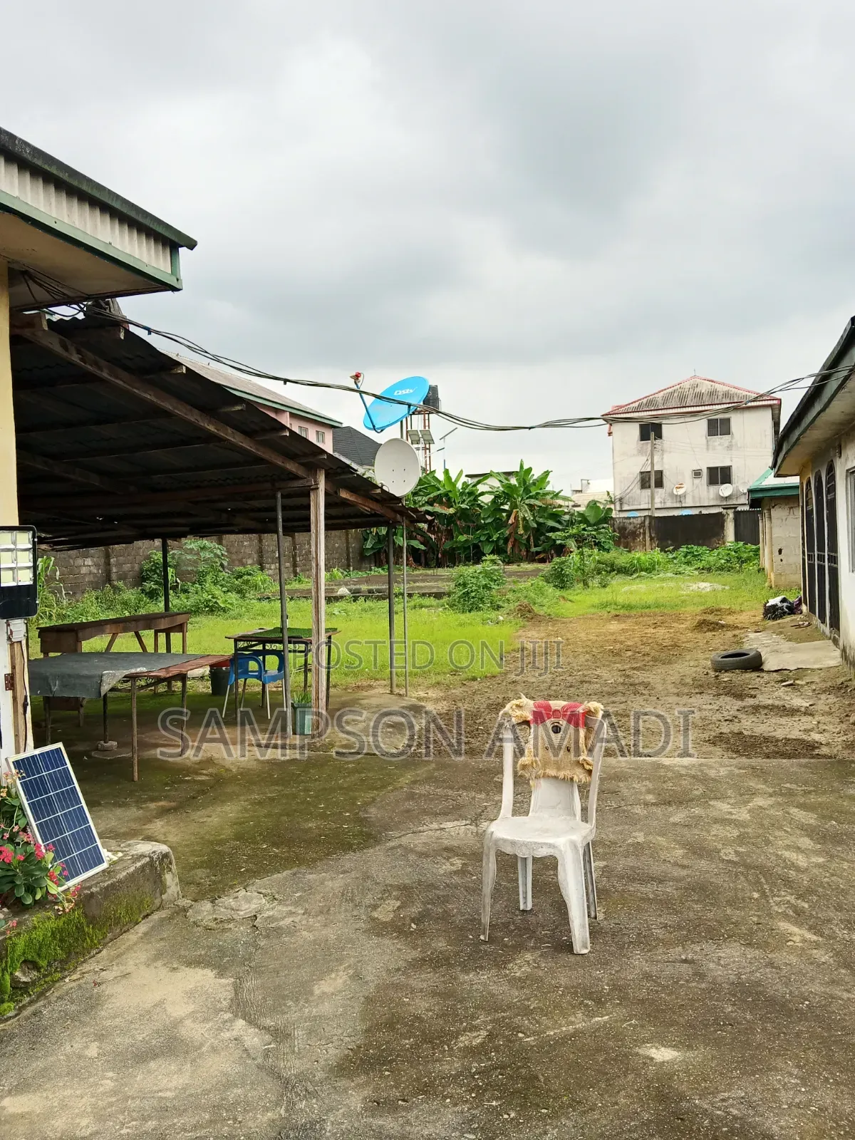 Four and Half Plot of Land for Sale With Buildings Inside