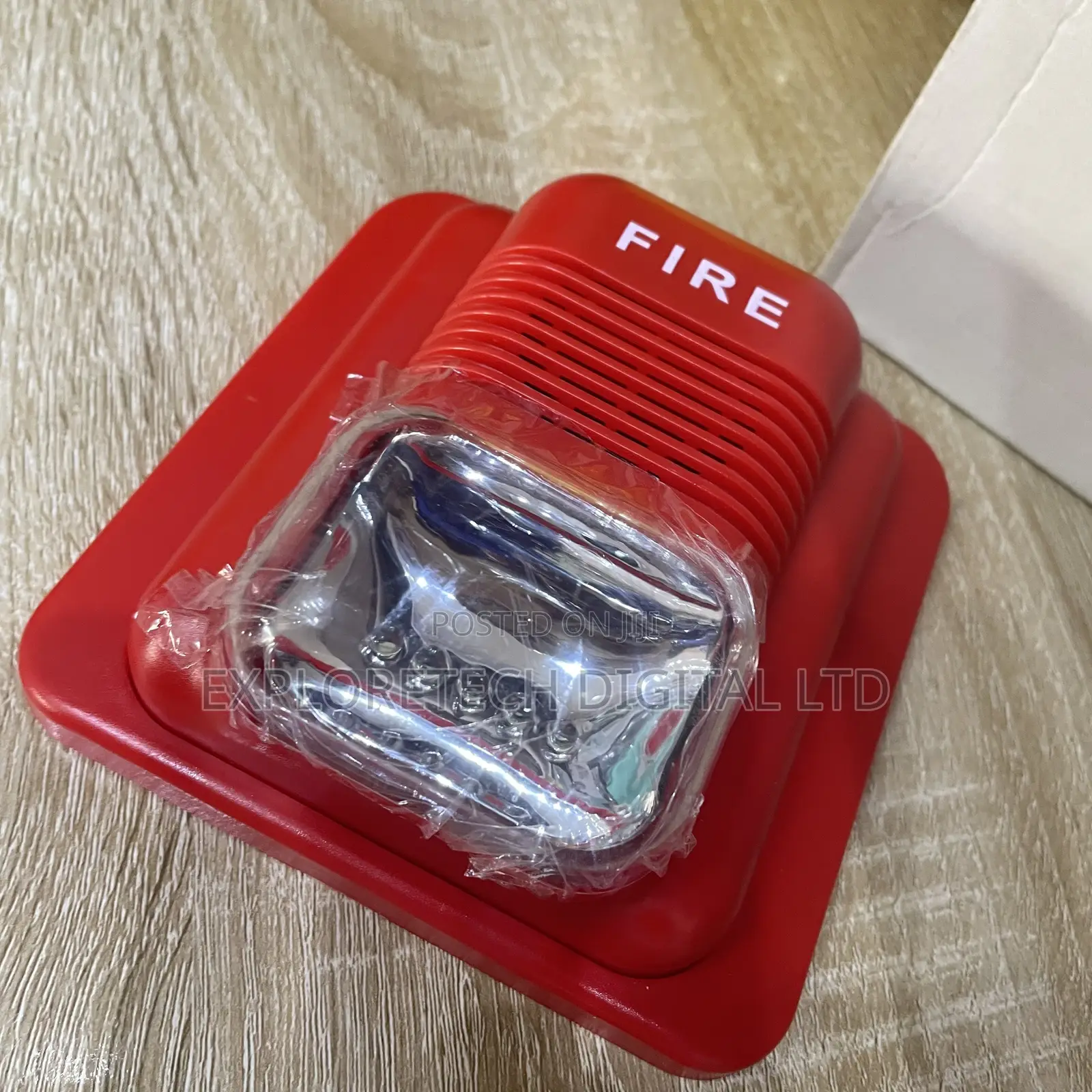 Fire Alarm Sounder Siren With FlashLight
