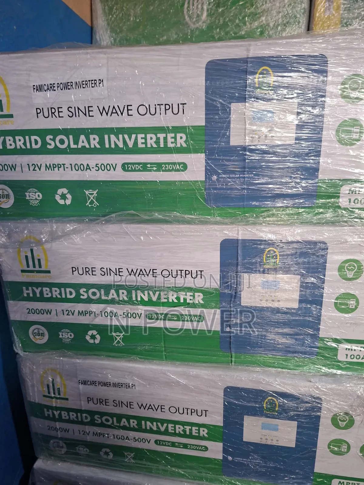Famicare Solar Hybrid Inverter 2kva/12v