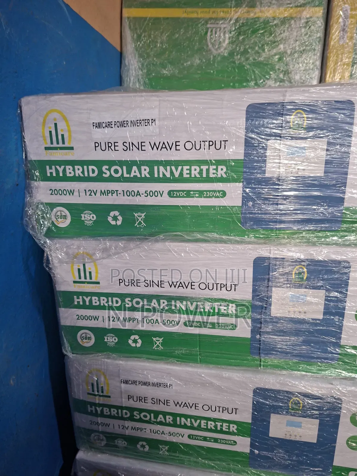 Famicare Solar Hybrid Inverter 2kva/12v