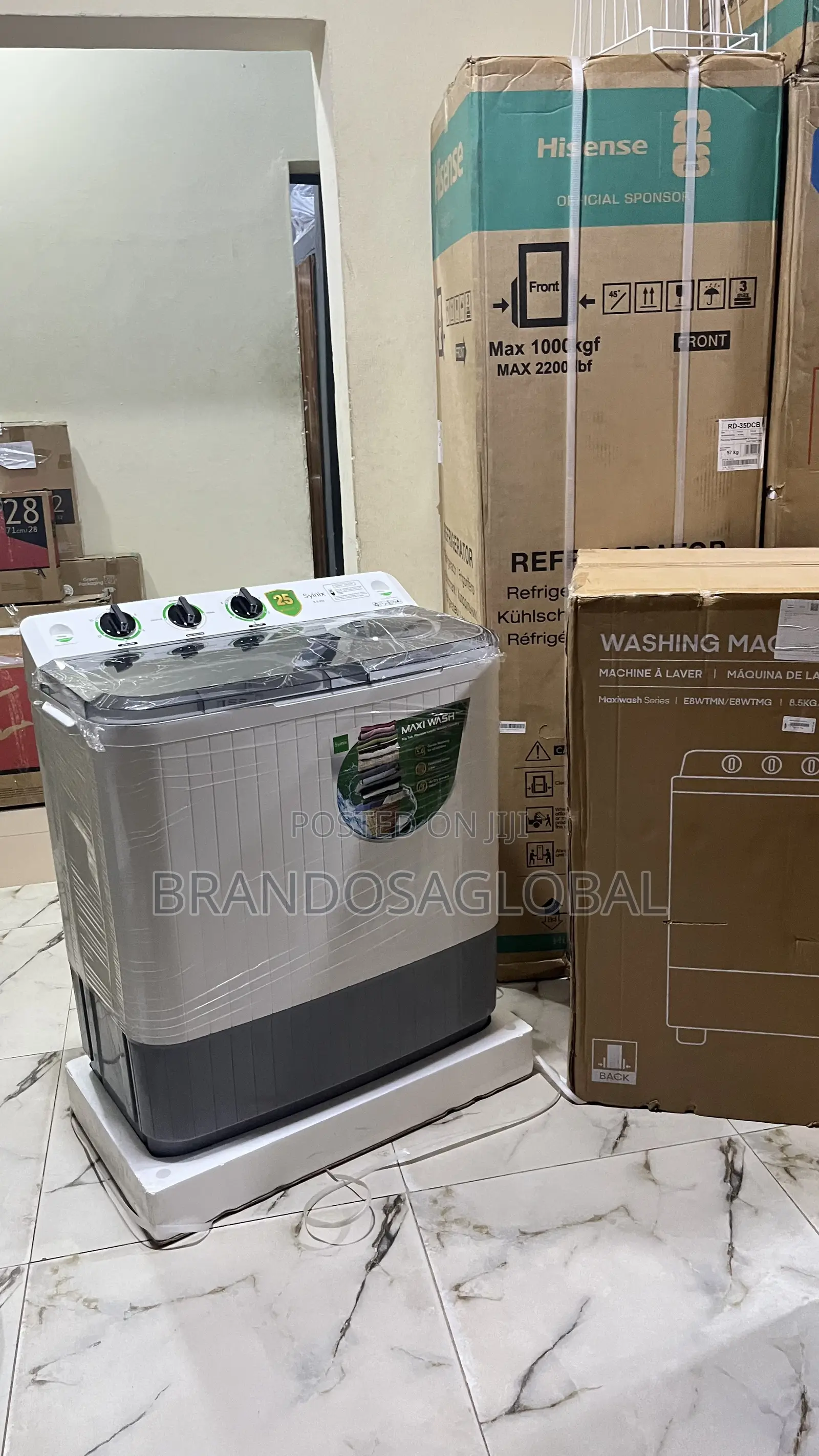 Synix 8.5KG Twin Tub Washer