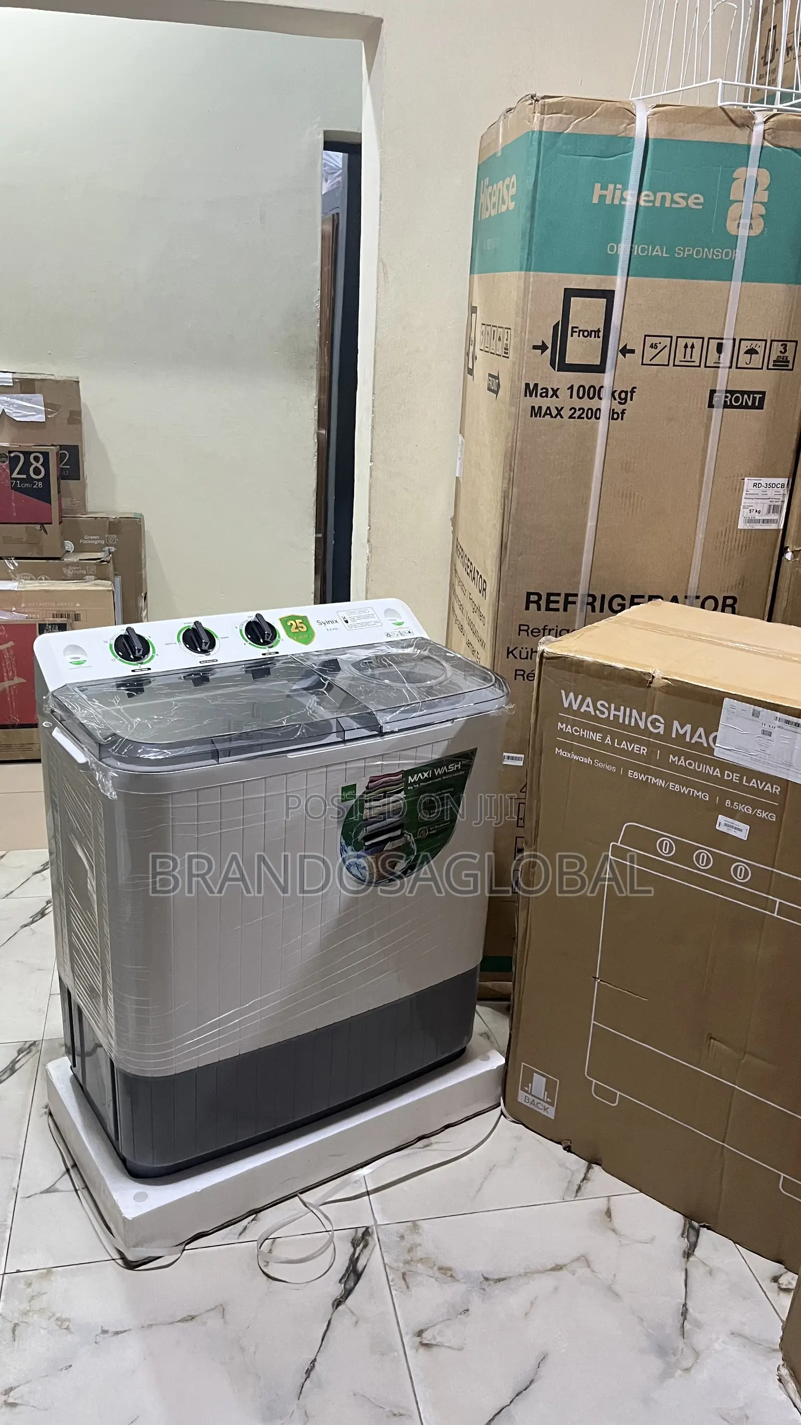 Synix 8.5KG Twin Tub Laundry Machine