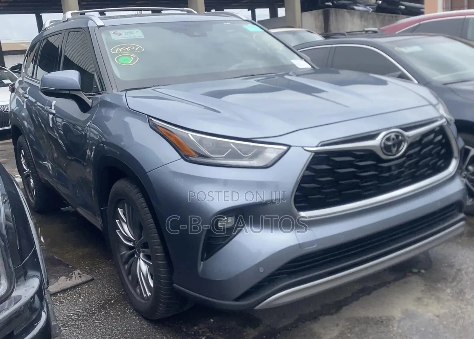 Toyota Highlander Platinum 2022 Blue