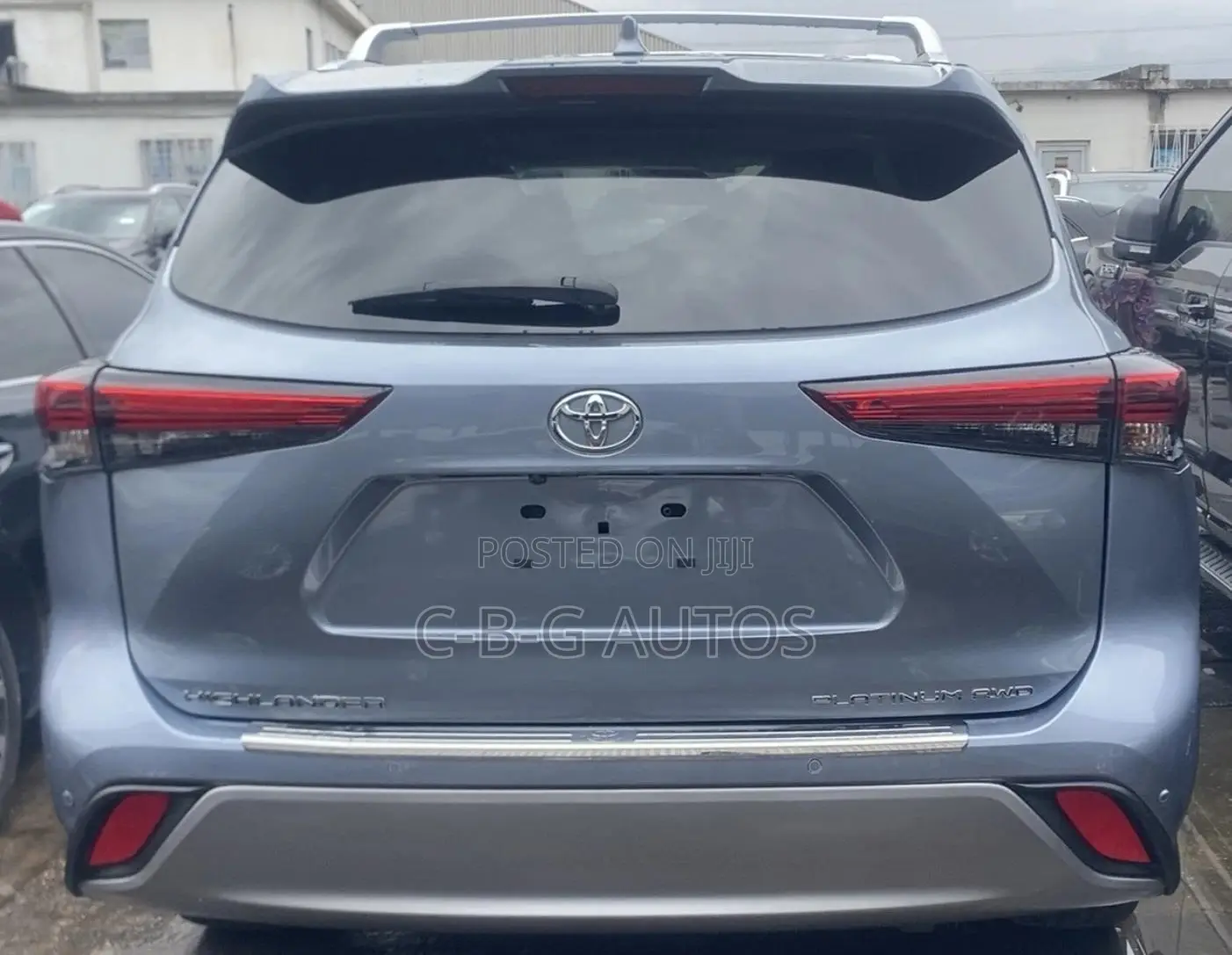 Toyota Highlander Platinum 2022 Blue