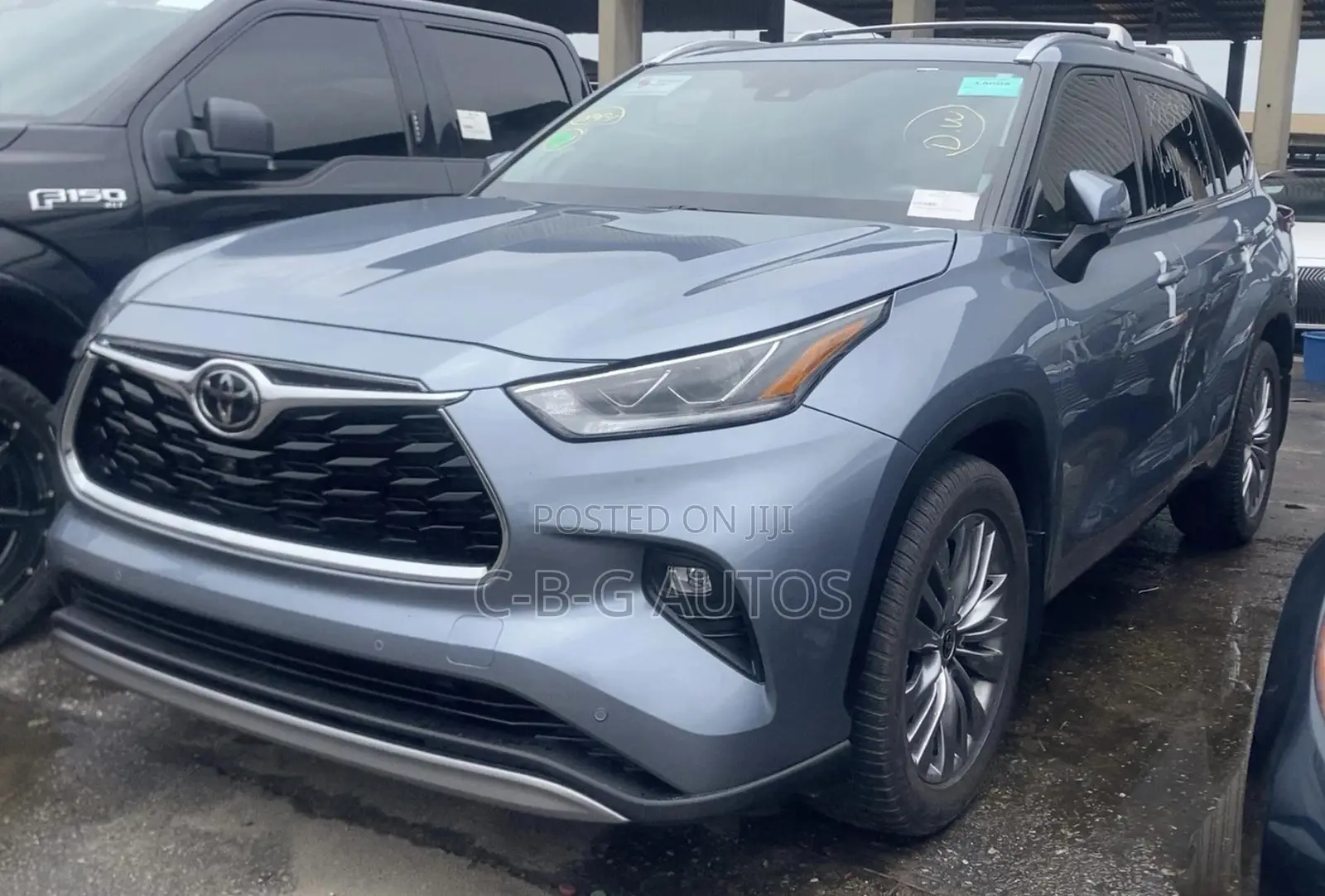 Toyota Highlander Platinum 2022 Blue