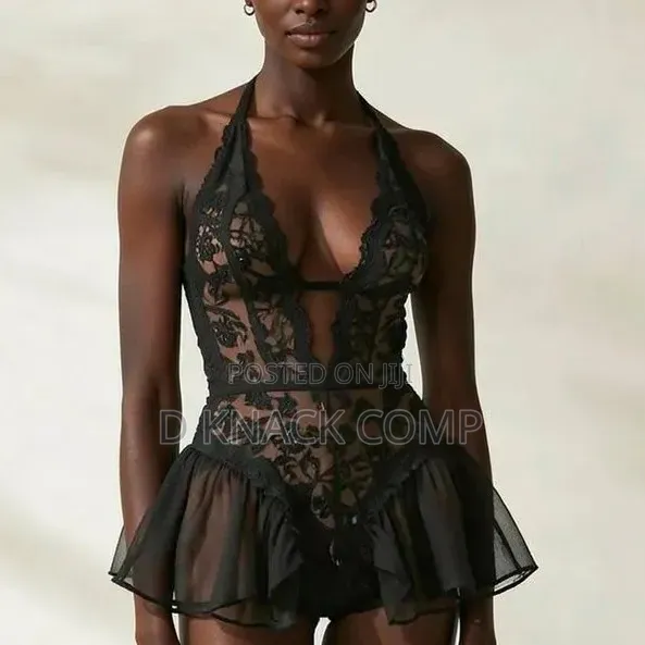 Sexy Nightwear for Women Lace Bodysuit Backless
