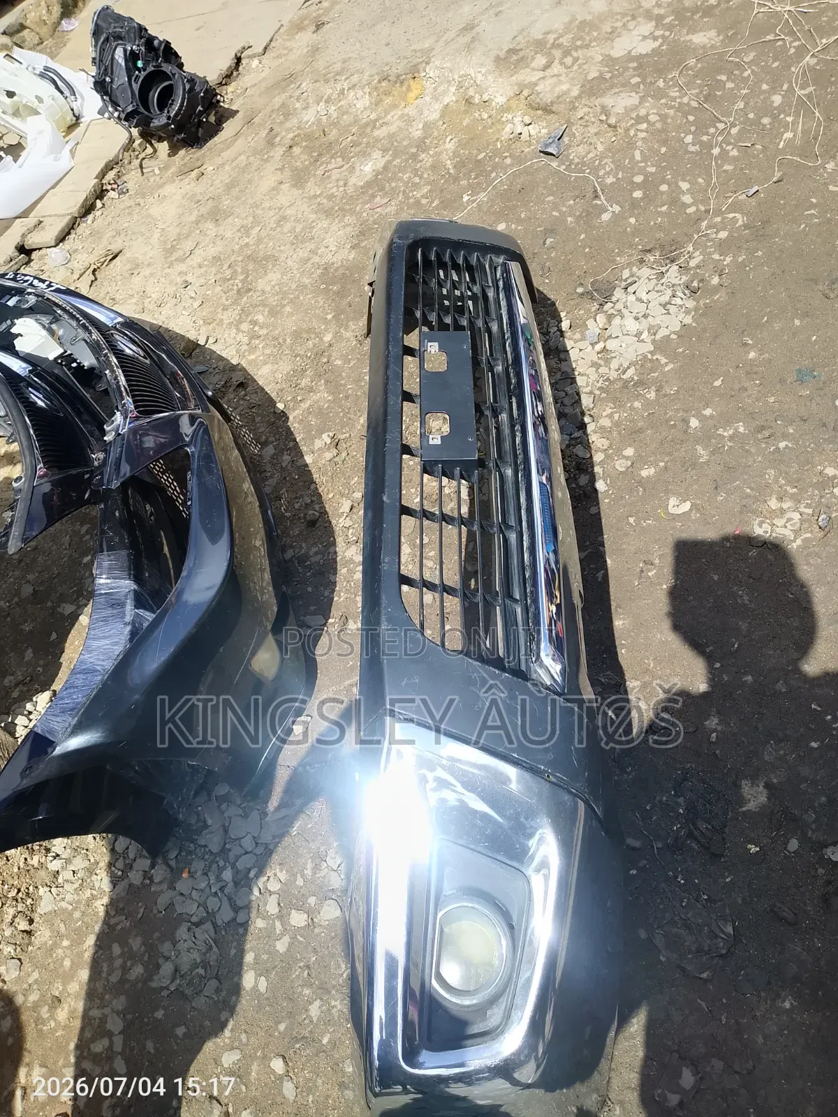 Complete Front Bumper Hilux 2016