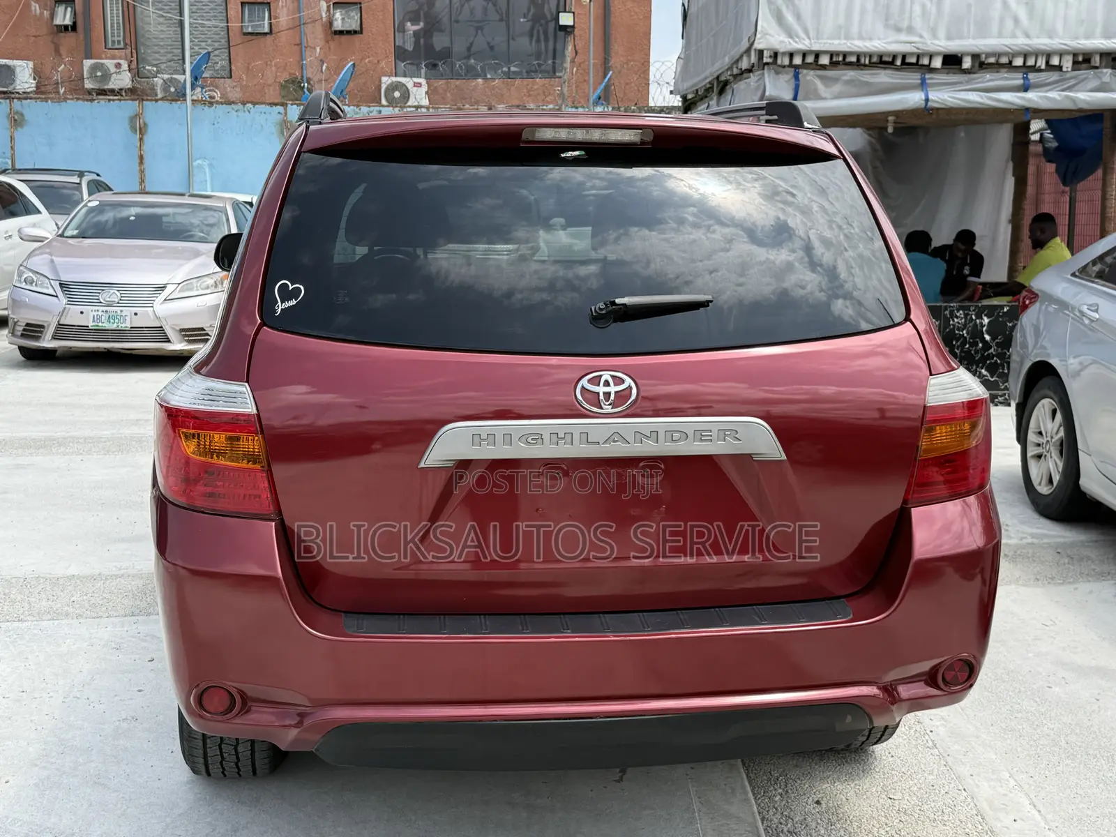 Toyota Highlander Base 2010 Maroon