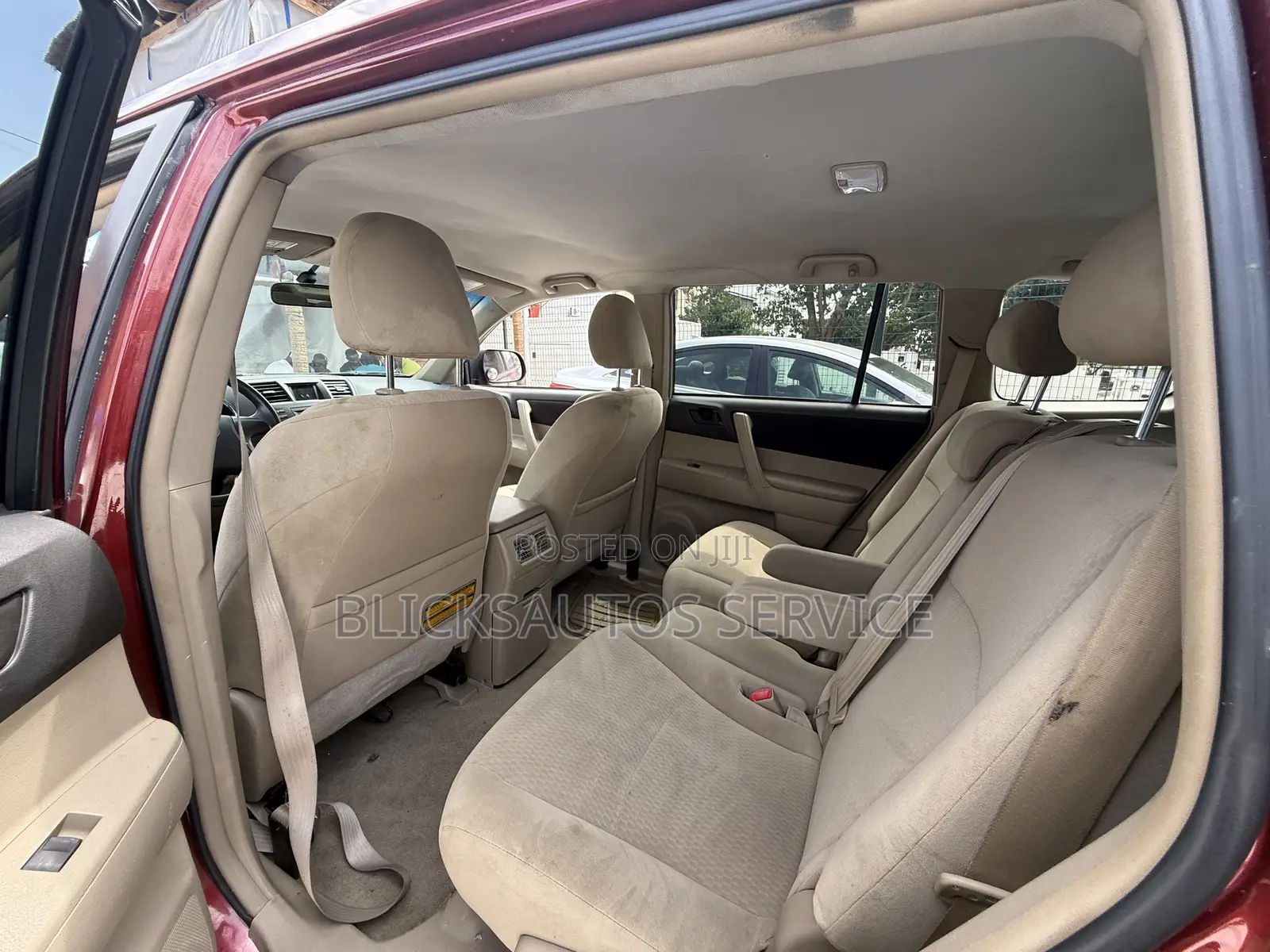 Toyota Highlander Base 2010 Maroon