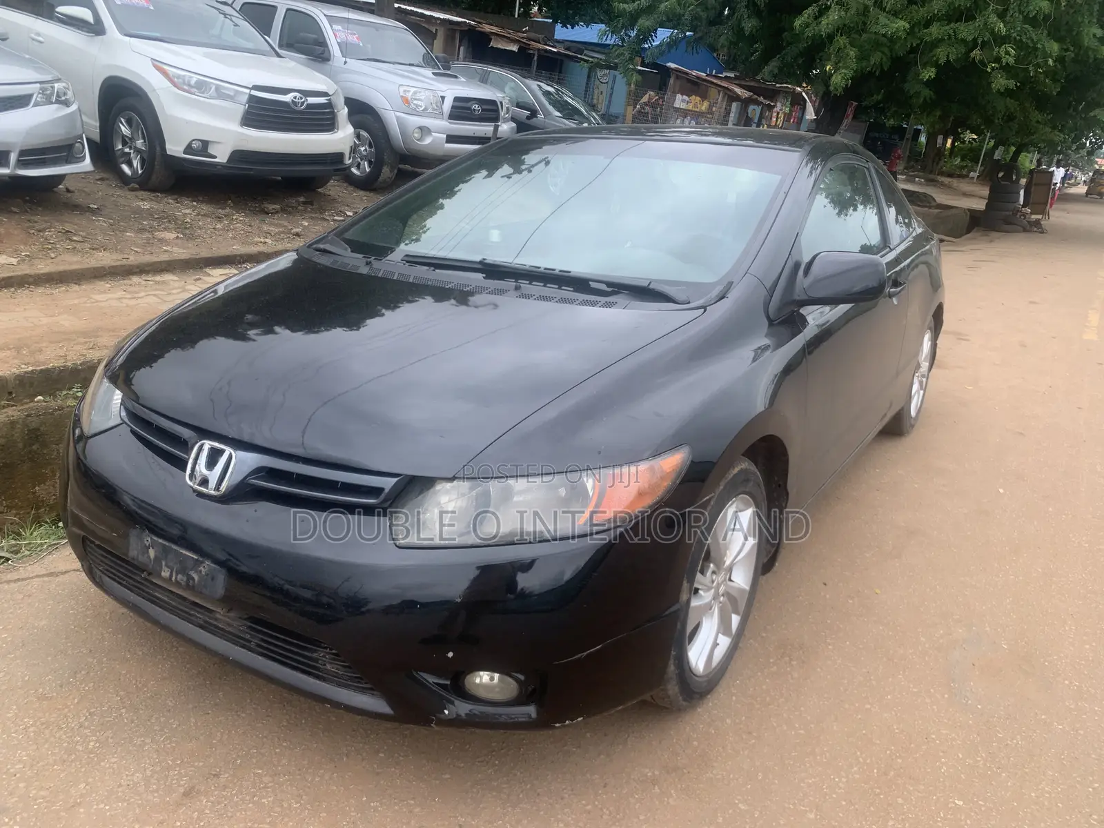 Honda Civic Coupe EX Automatic 2006 Black
