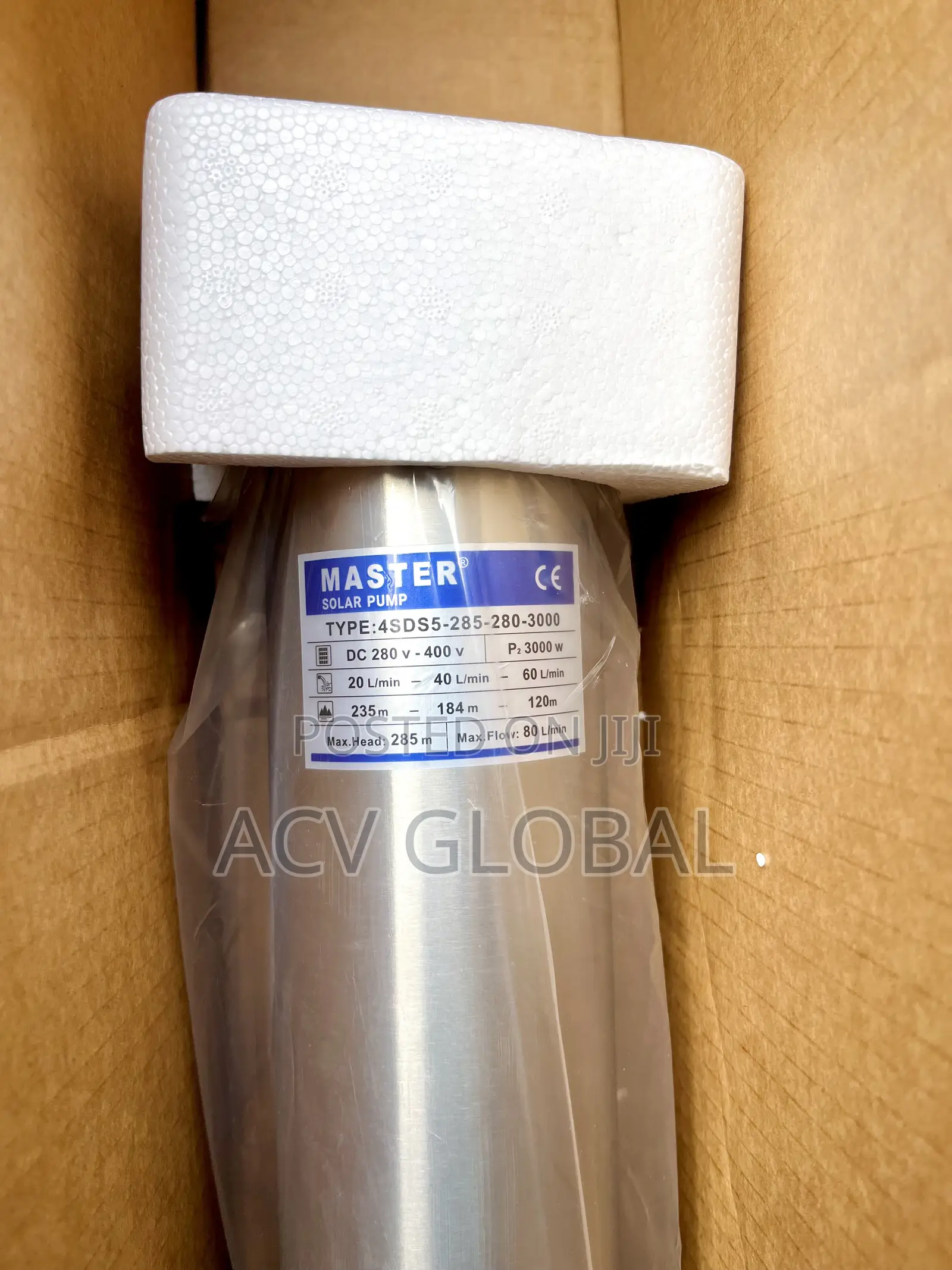 5hp Solar Submersible Pump